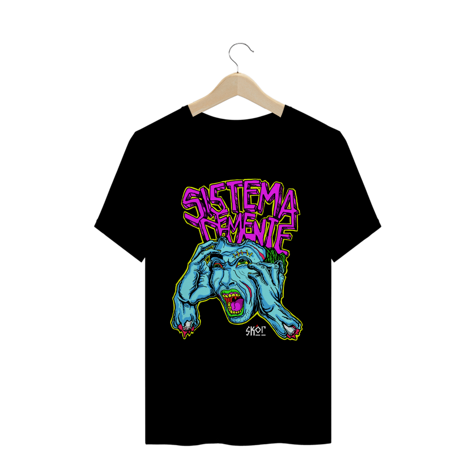 Camiseta Premium Sistema demente Skor 