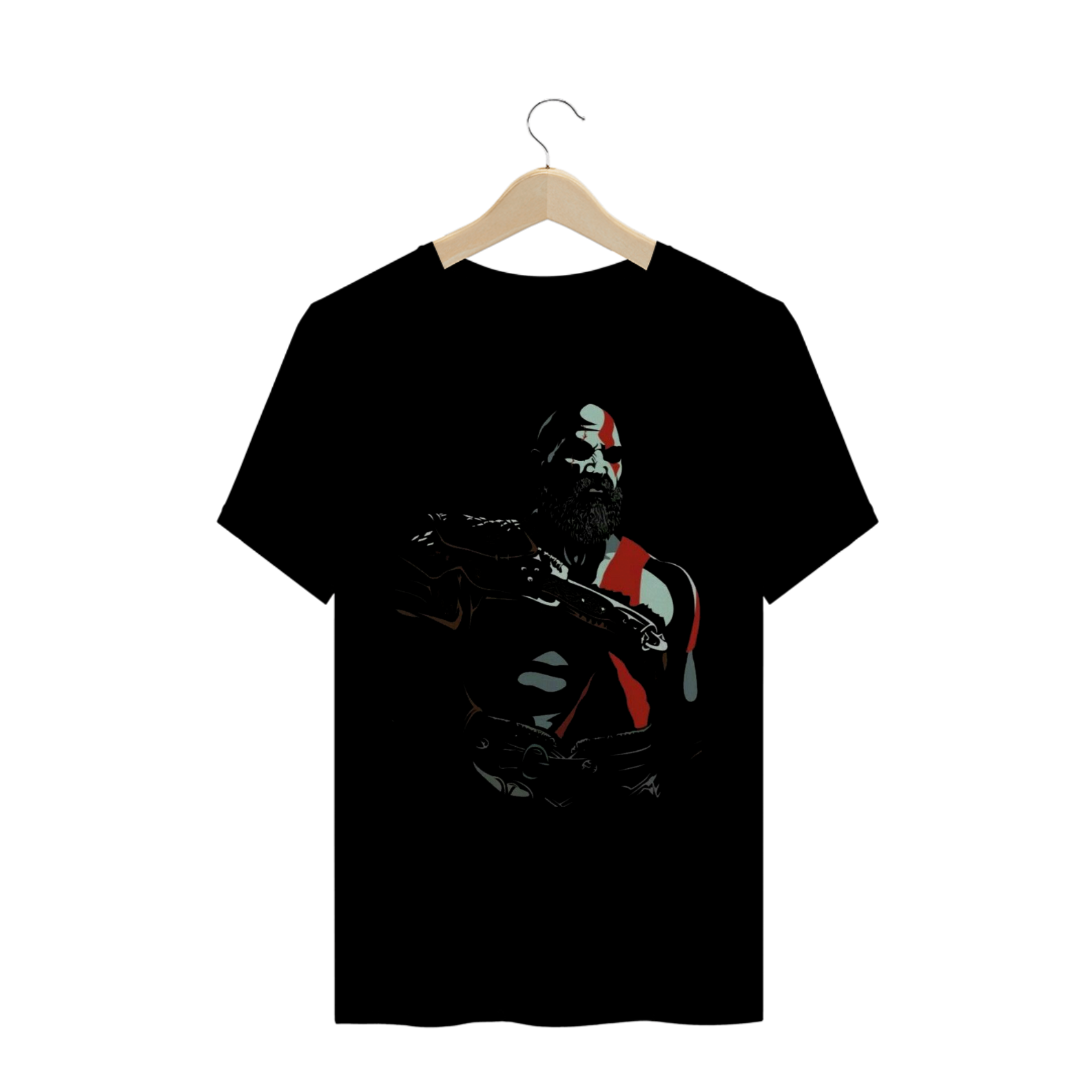 Camiseta Premium Kratos God of War 