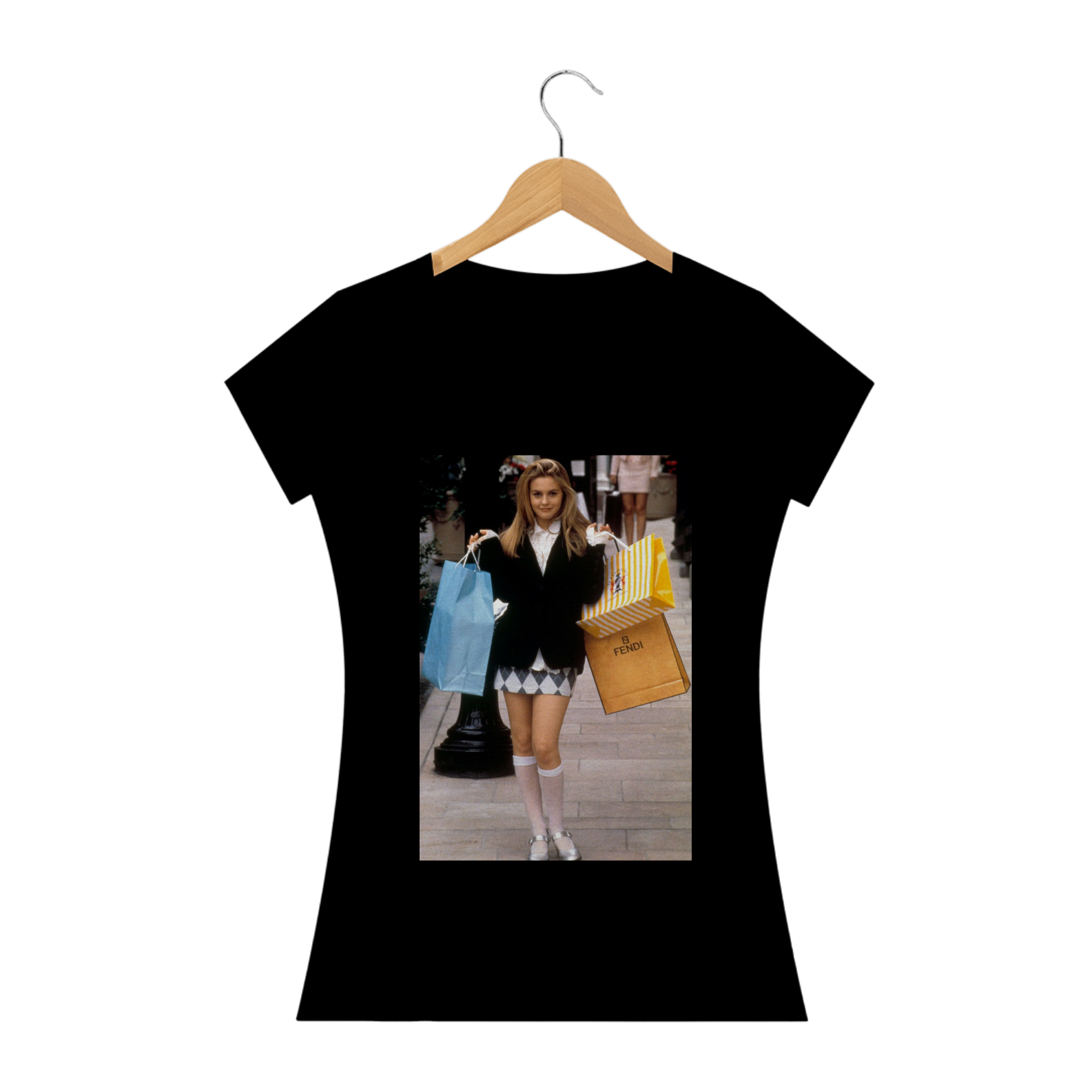 Camiseta cher logo inteiro