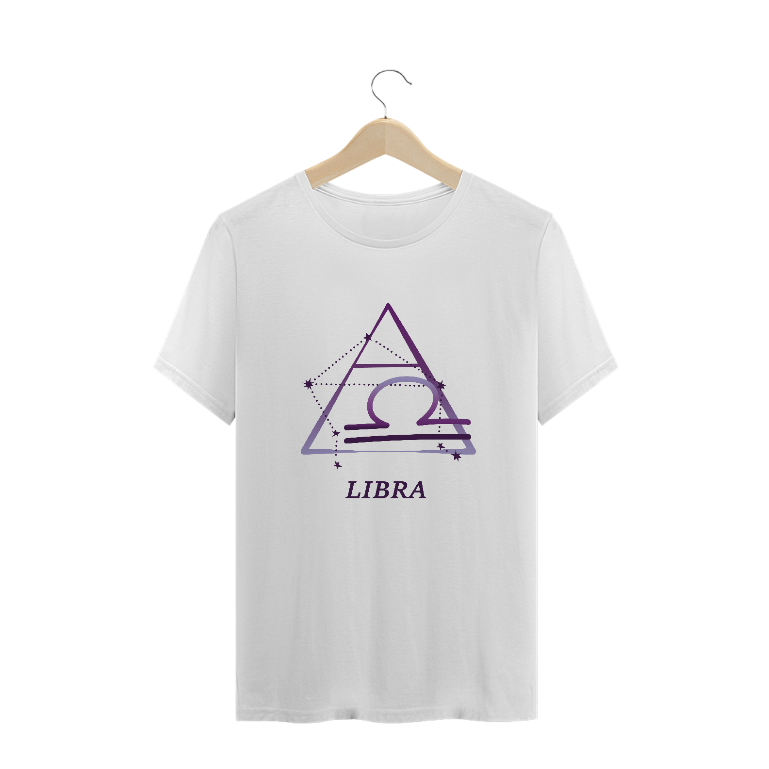 Camiseta Signos - Libra - Branca