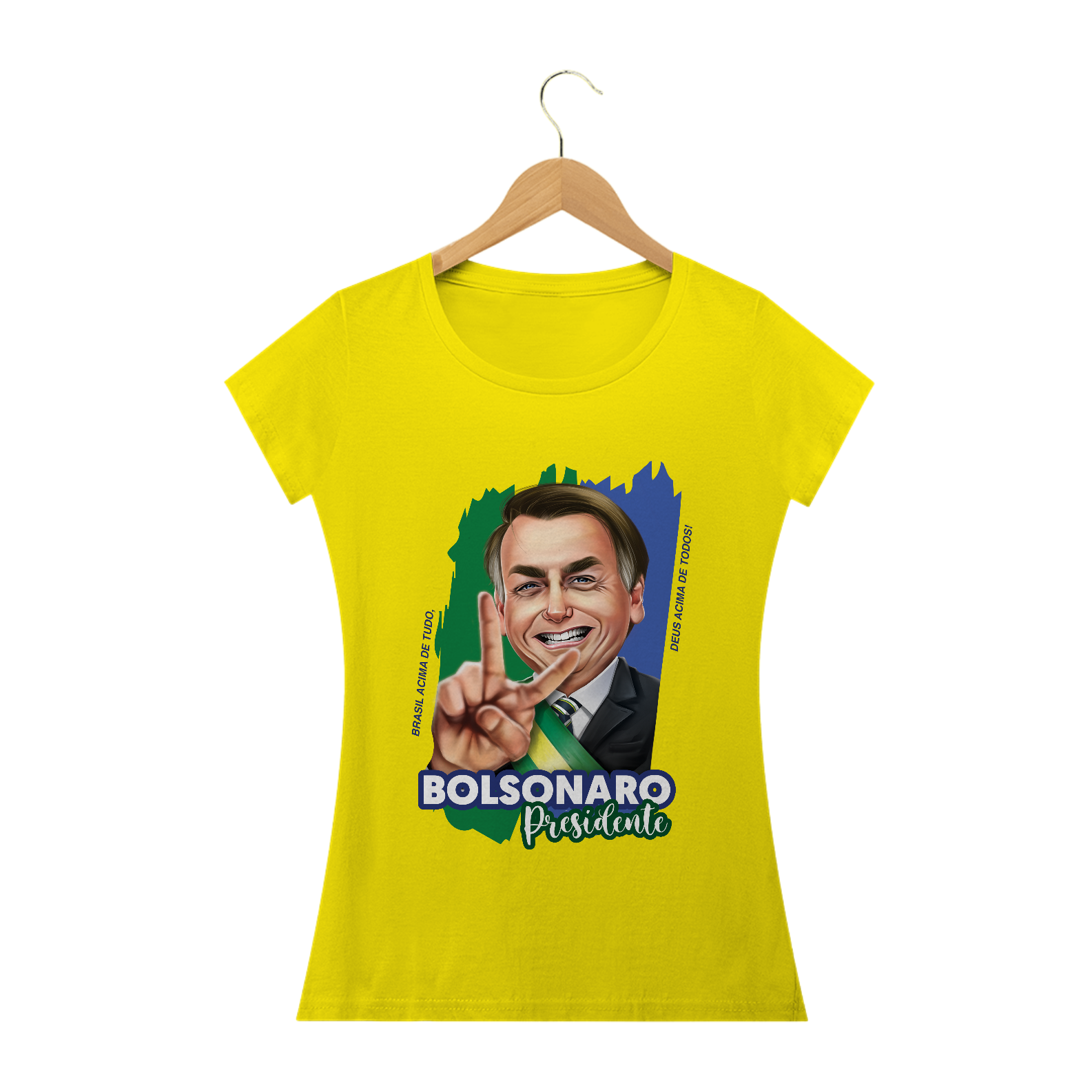 CAMISETA  PRESIDENTE BOLSONARO - FEMININA