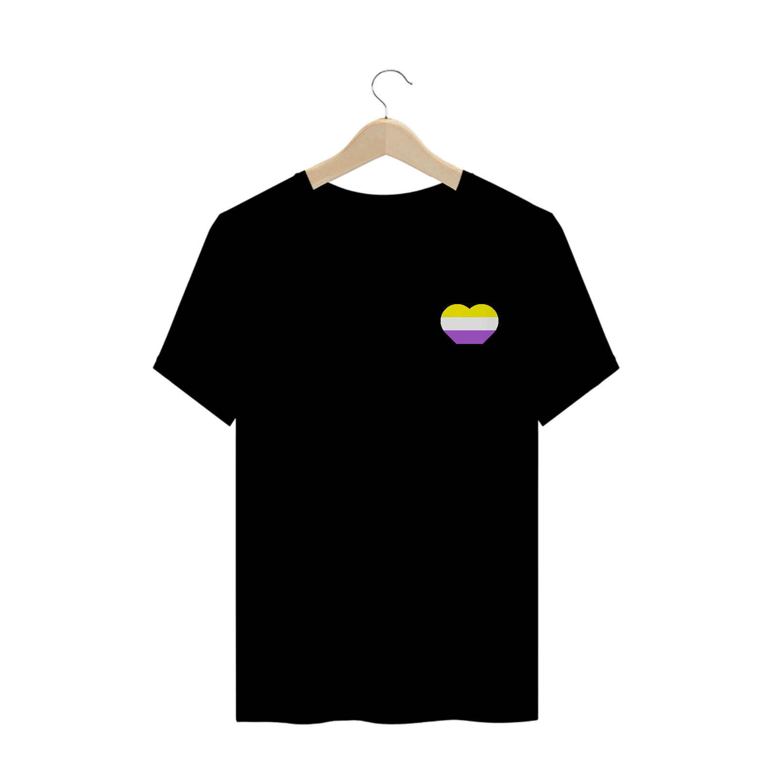 Camisa Coração Não Binarie