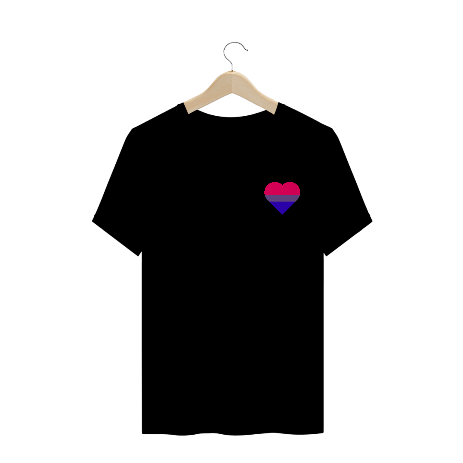 Camisa Coração BISSEXUAL