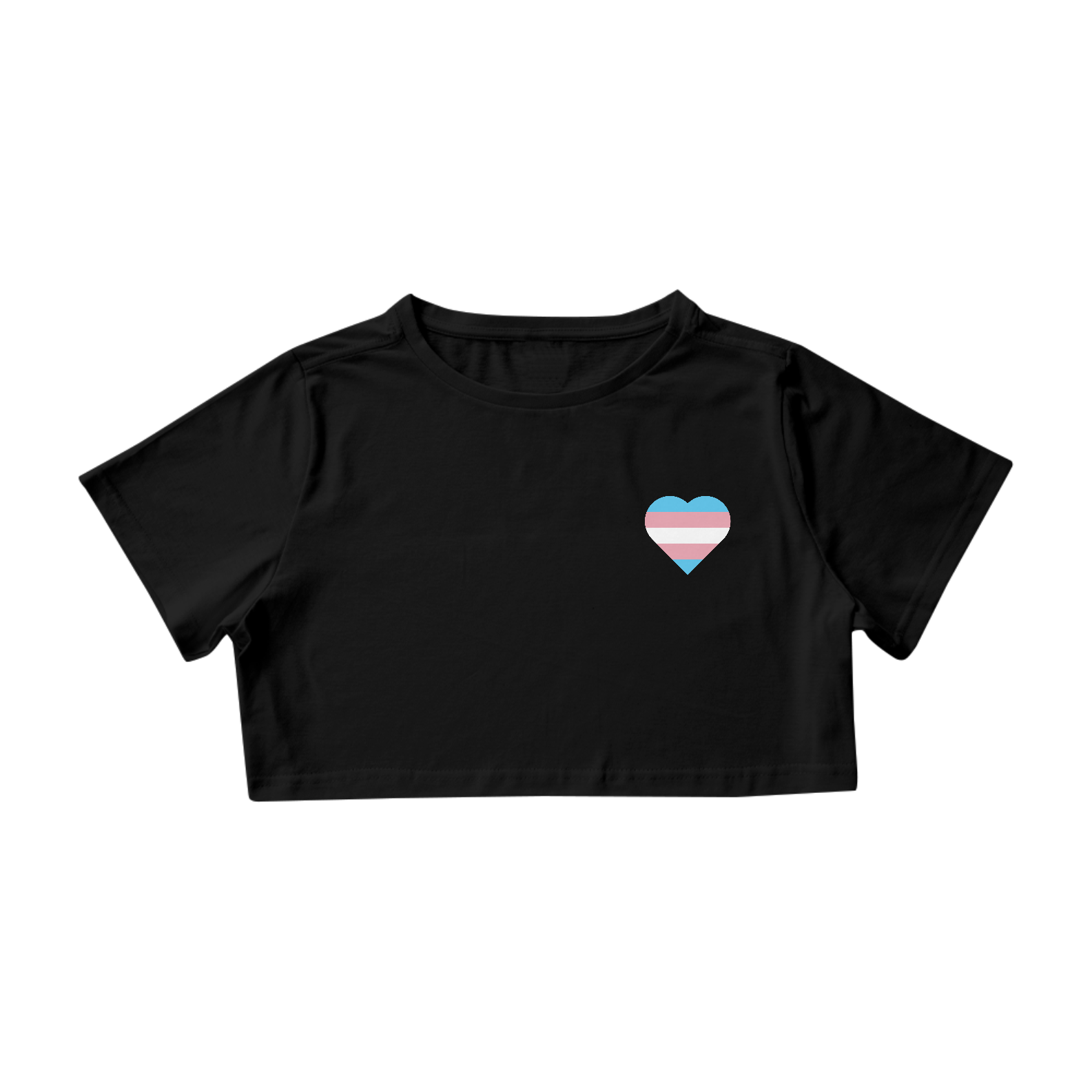 Cropped Coração TRANS