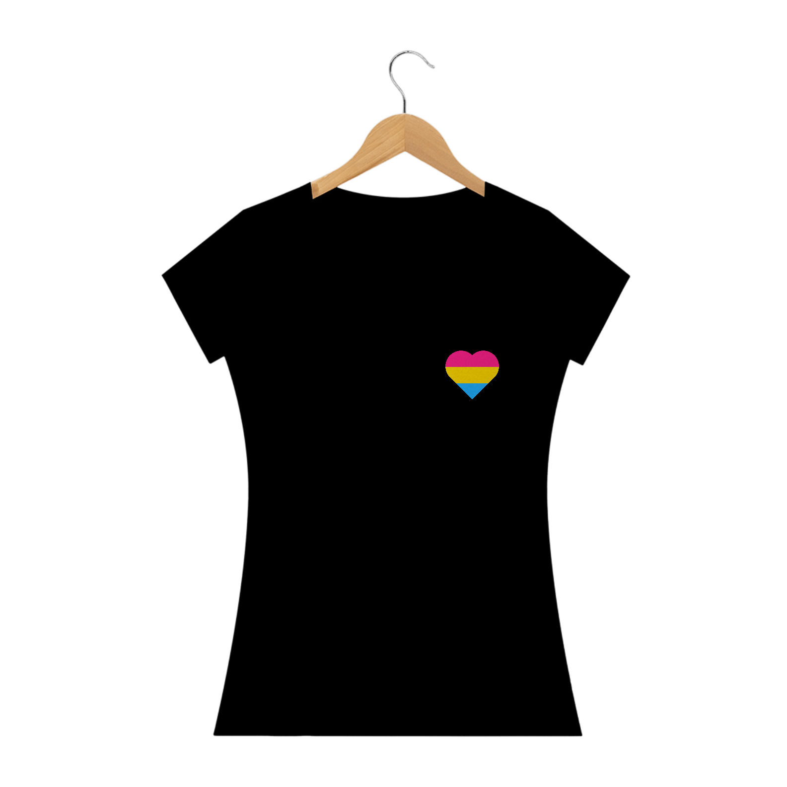 Camisa Coração TRANS babylook