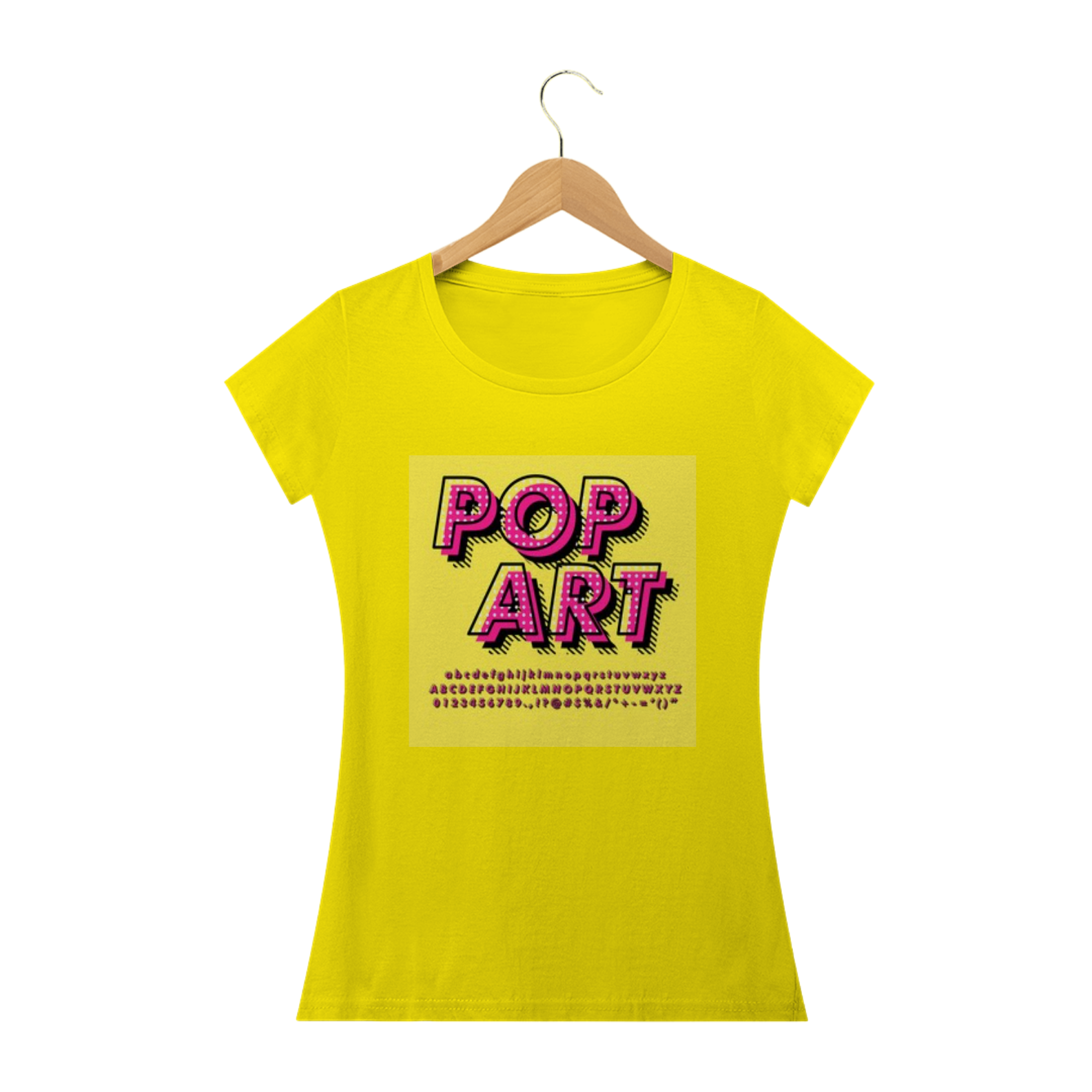Nome do produto  camiseta pop art