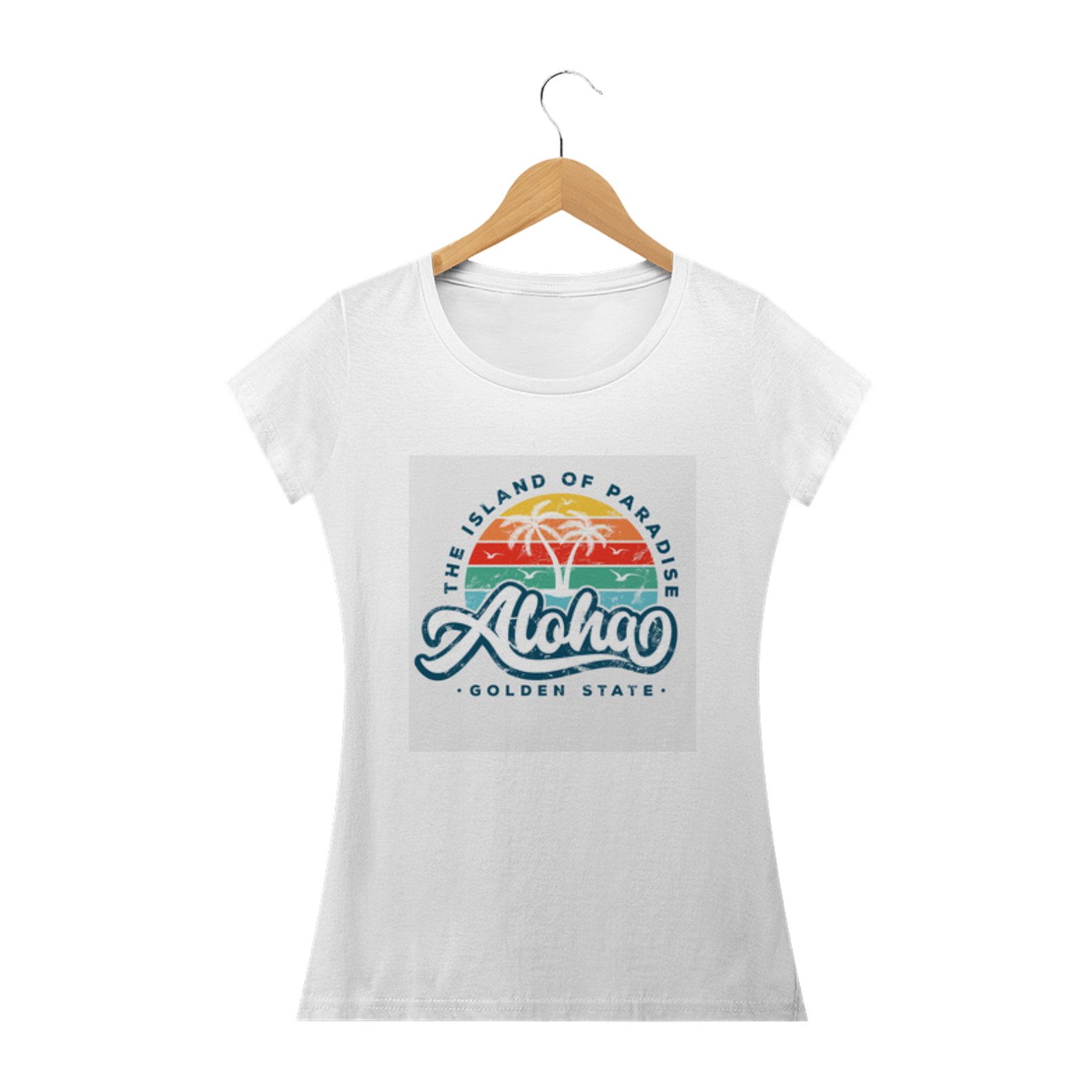 camiseta the island of paradise
