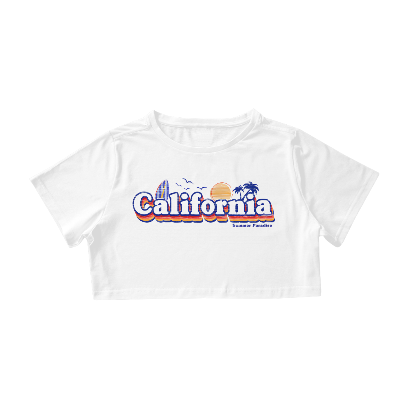 Nome do produto  cropped california
