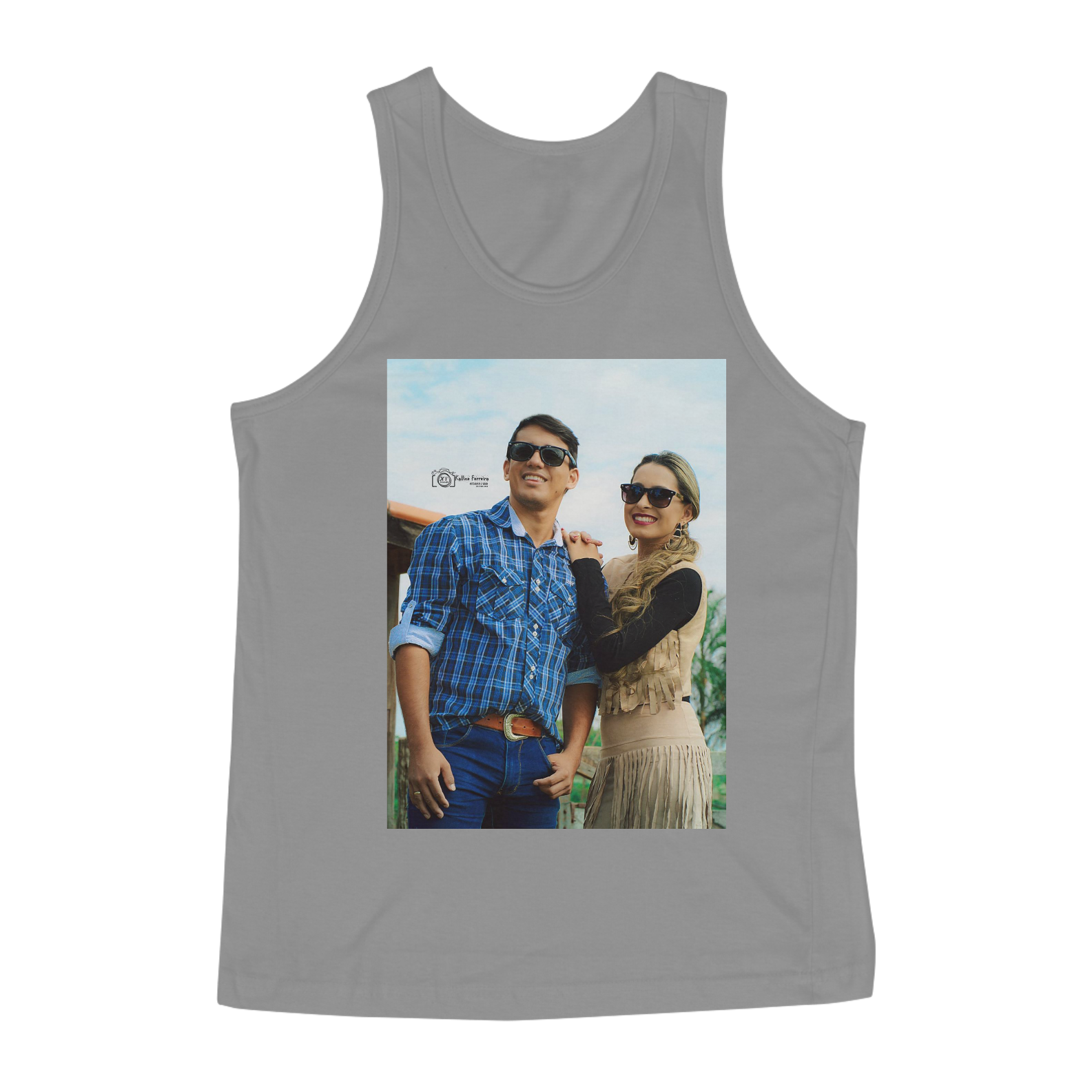 Nome do produto  regata masculina personalizada casal