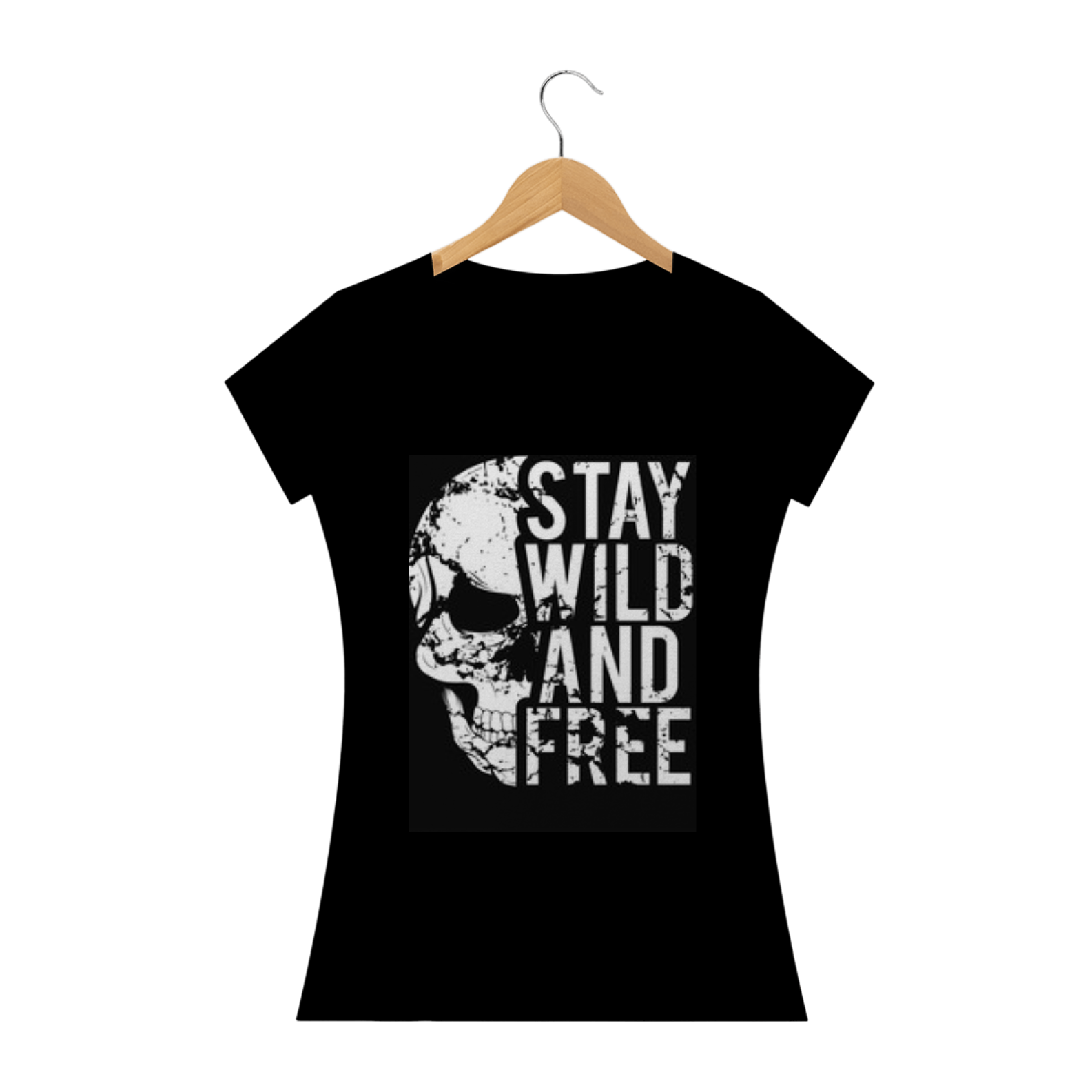 Nome do produto  camiseta stay wild and free