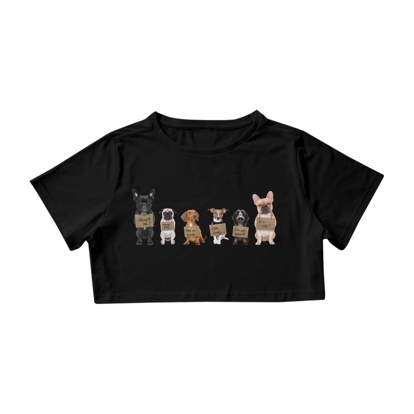 Nome do produto  cropped dogs