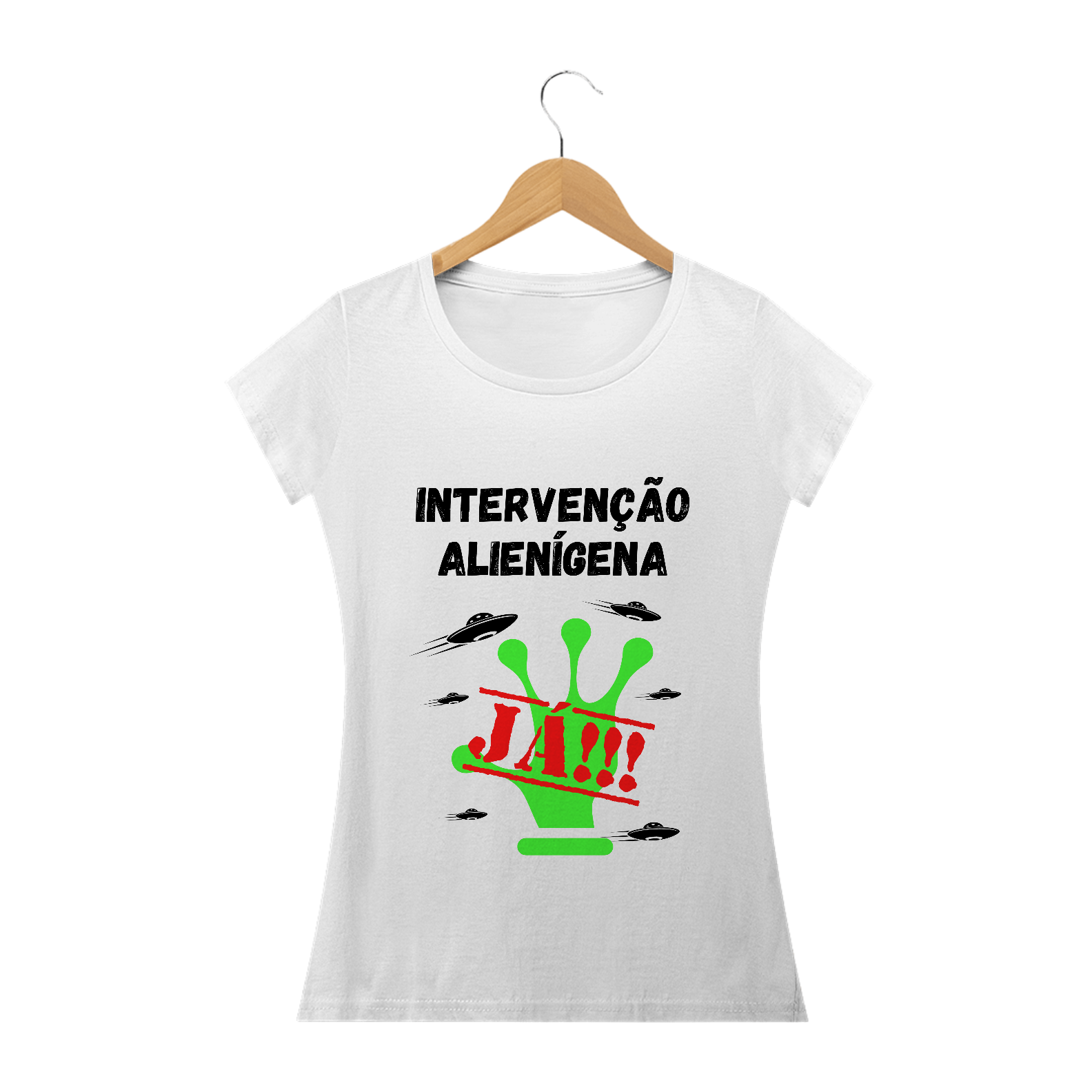 Camiseta feminina Baby Look Prime - Intervenção