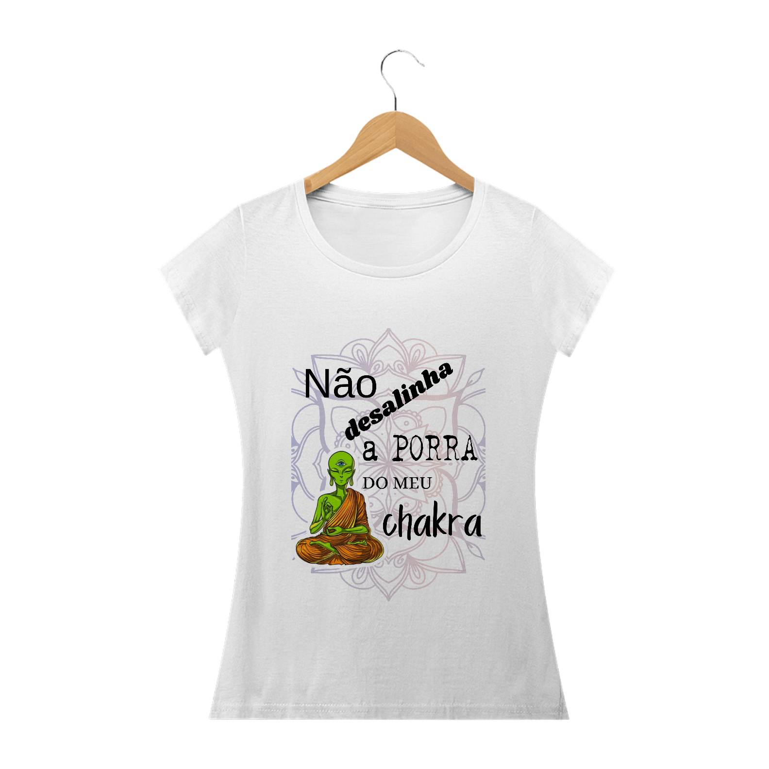 Camiseta feminina Baby Look Prime - Não Desalinha