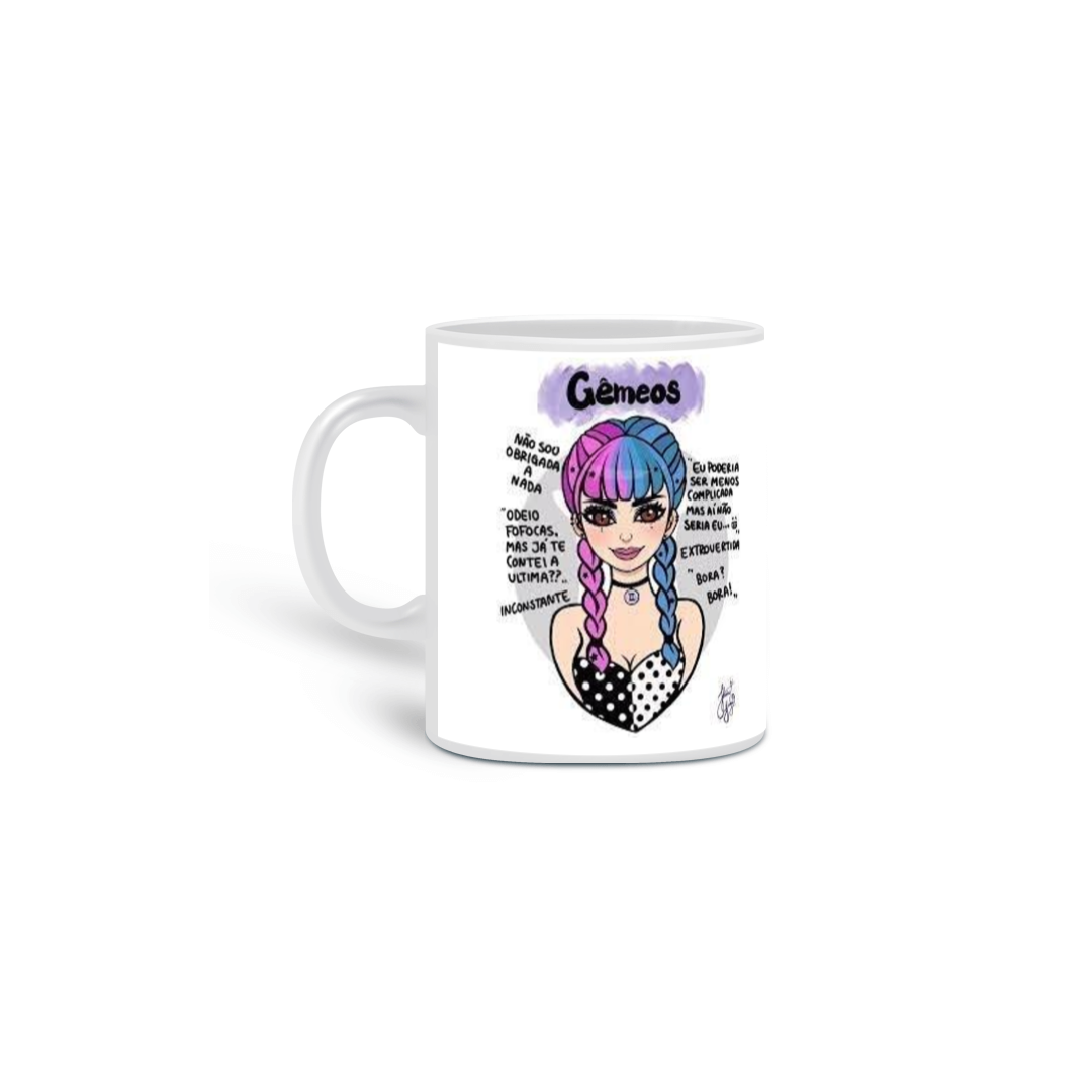 Nome do produto: Caneca Signo - Gêmeos