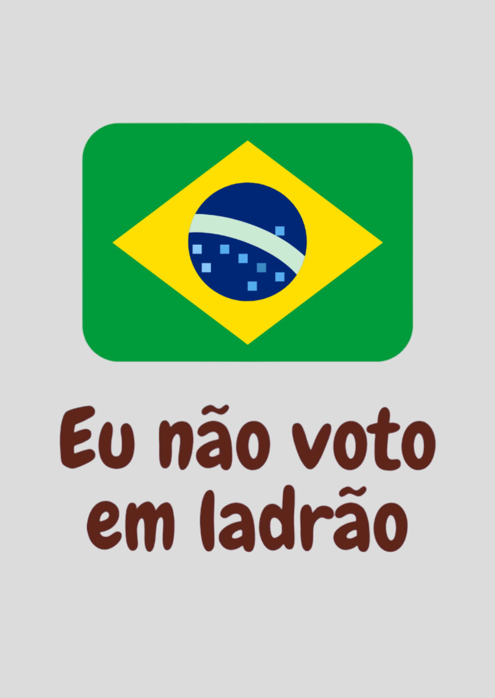 Eu não voto em ladrão Bolsonaro 22 Eleições 2022