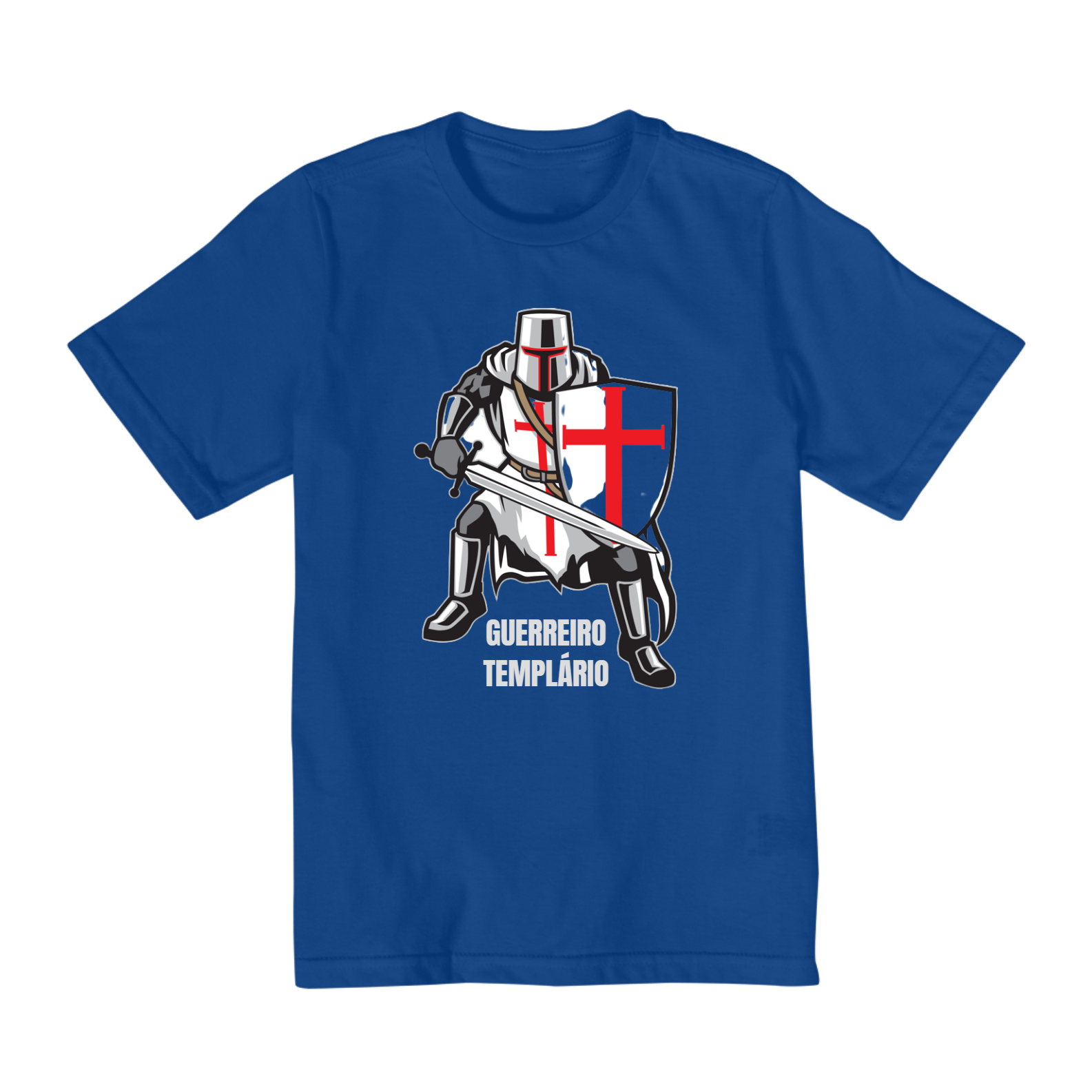 CAMISETA QUALITY INFANTIL - GUERREIRO TEMPLÁRIO