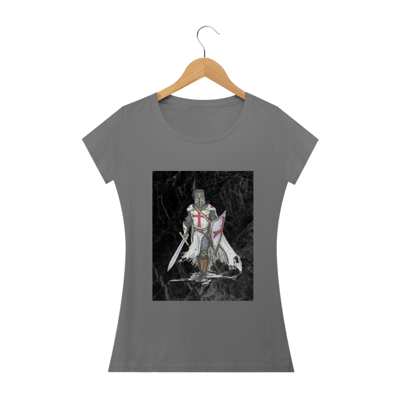 CAMISA BABY LONG ESTONADA - TEMPLÁRIO