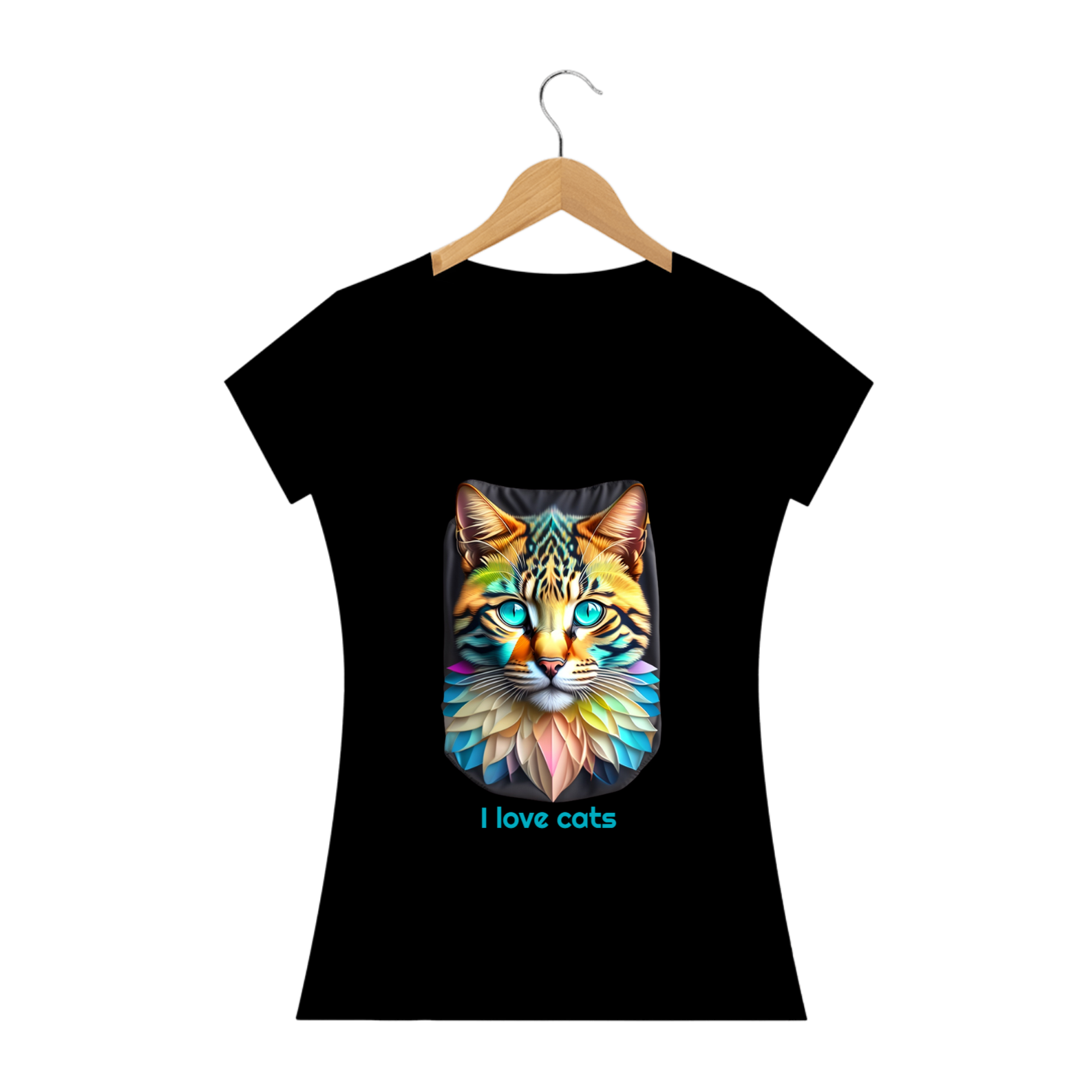 Blusa BABY LONG - I love cats
