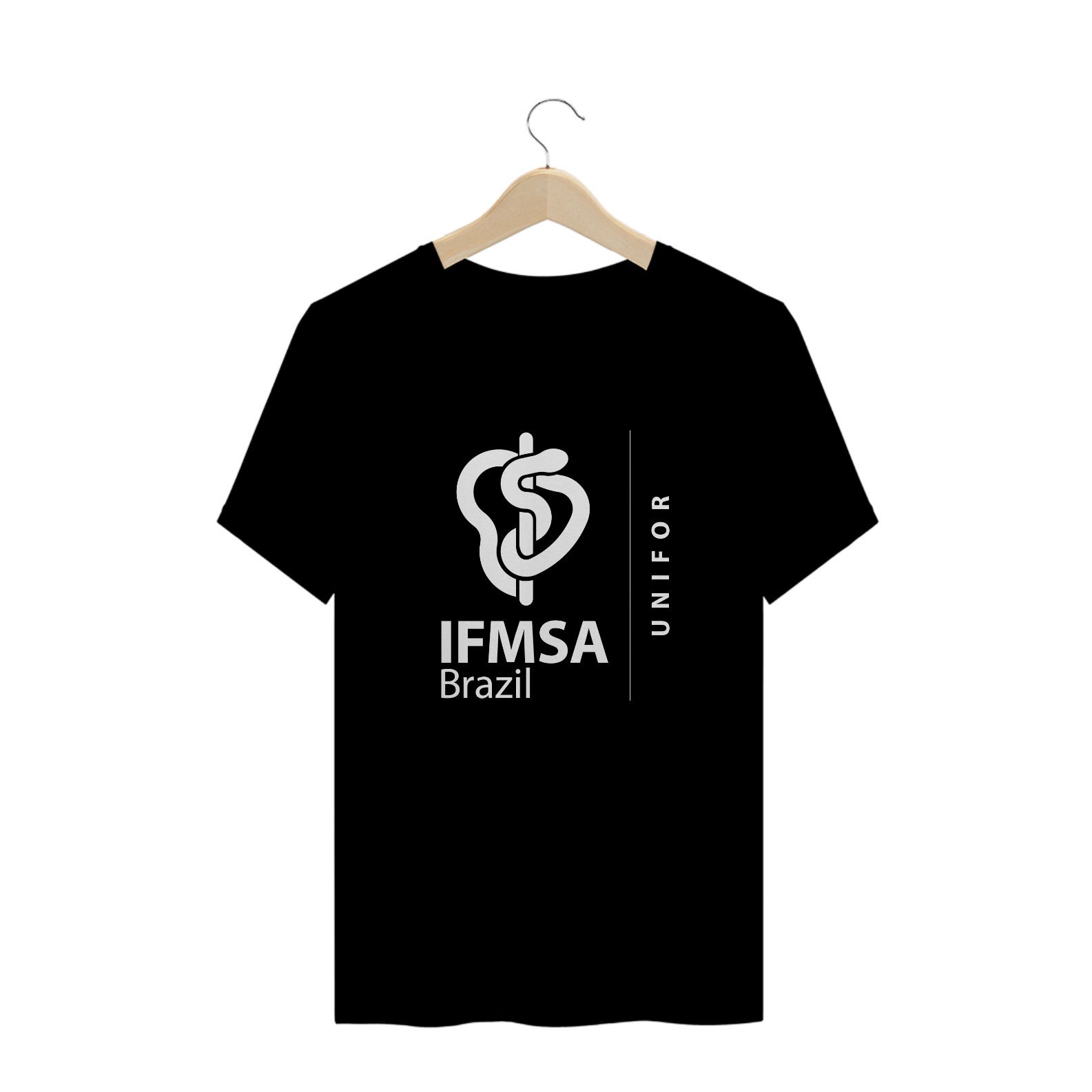 Camiseta Preta IFMSA Brazil UNIFOR