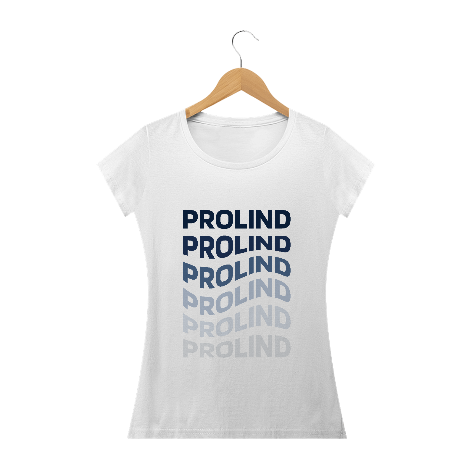 Camiseta Fem Prolind Ondas (Branca)