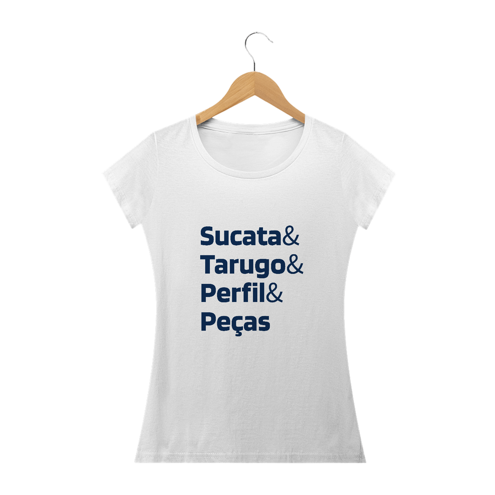 Camiseta Fem. Produtos (Branca)
