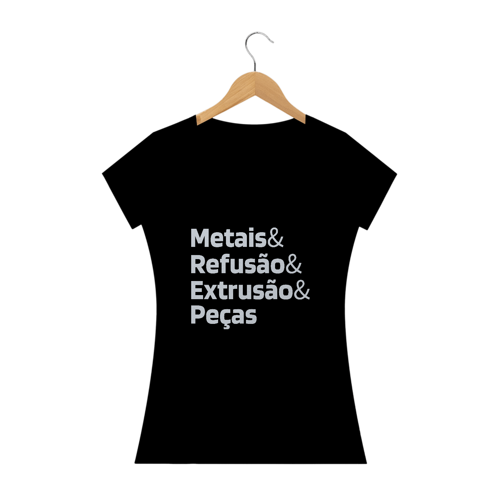 Camiseta Fem. Unidades (Preta)