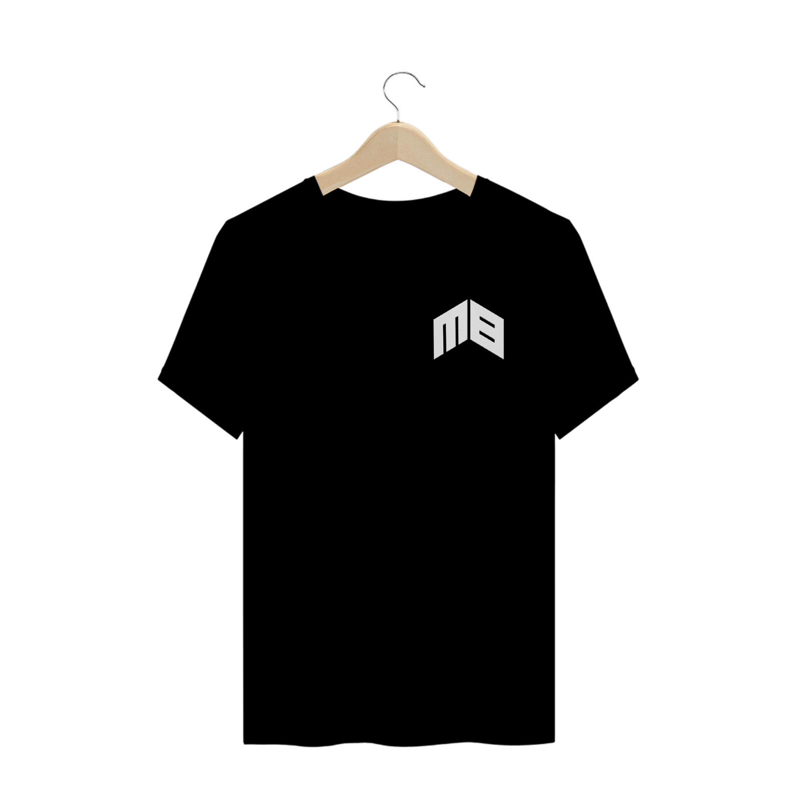 T-shirt m8 logo - Preto