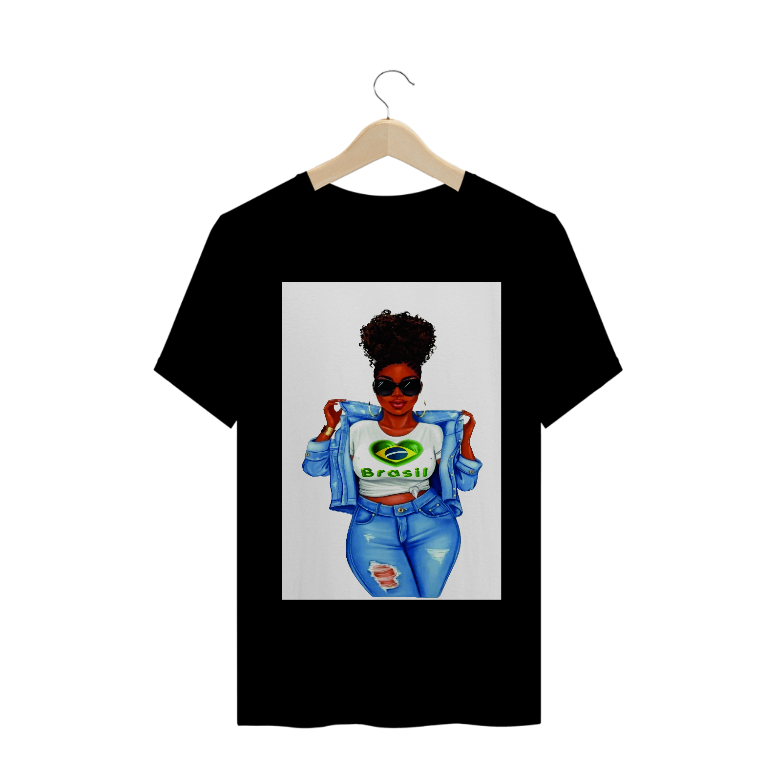 negra brasil coração