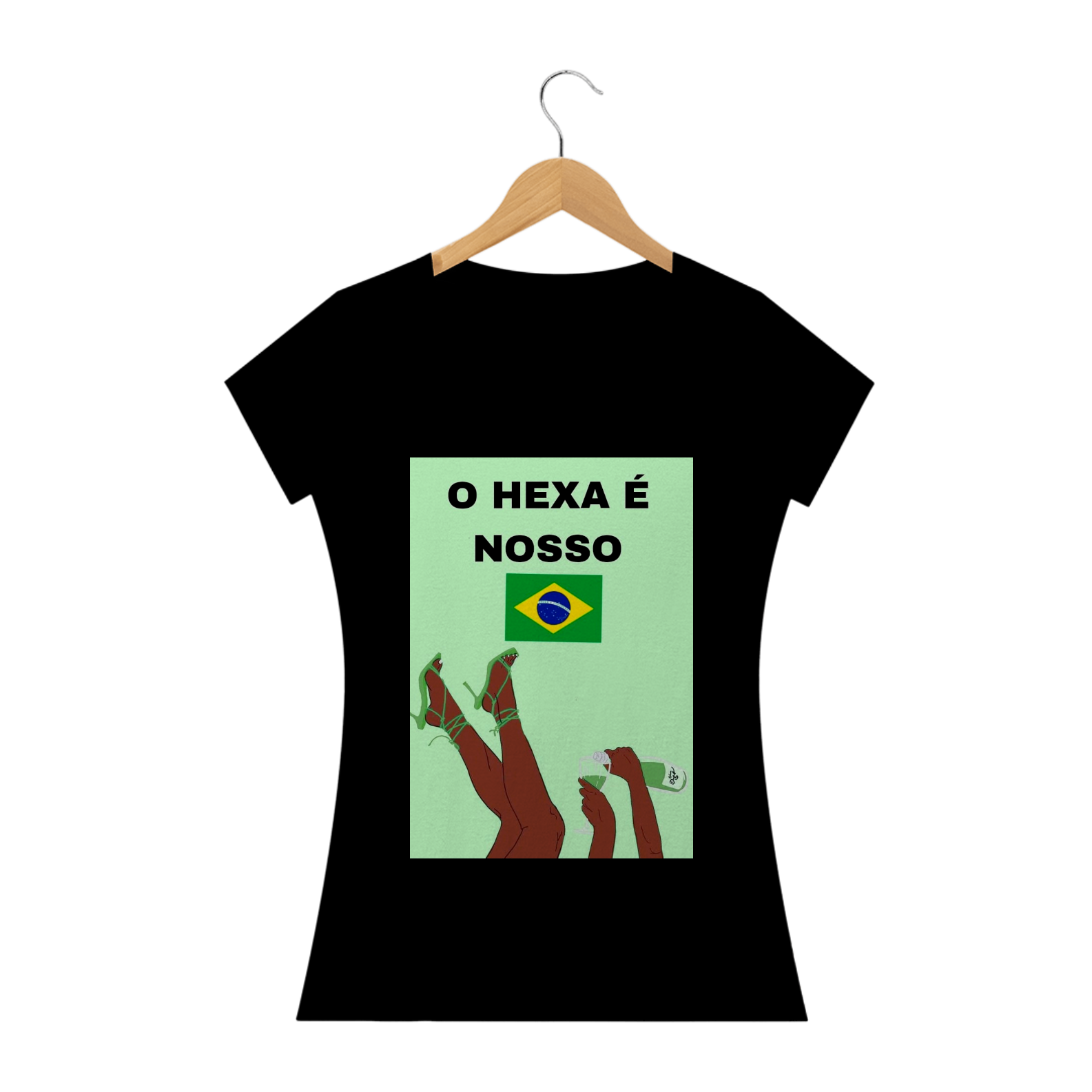 Camiseta Hexa Brasil