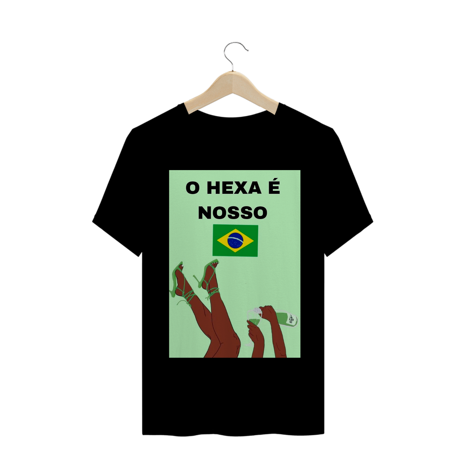 Camiseta Hexa Brasil