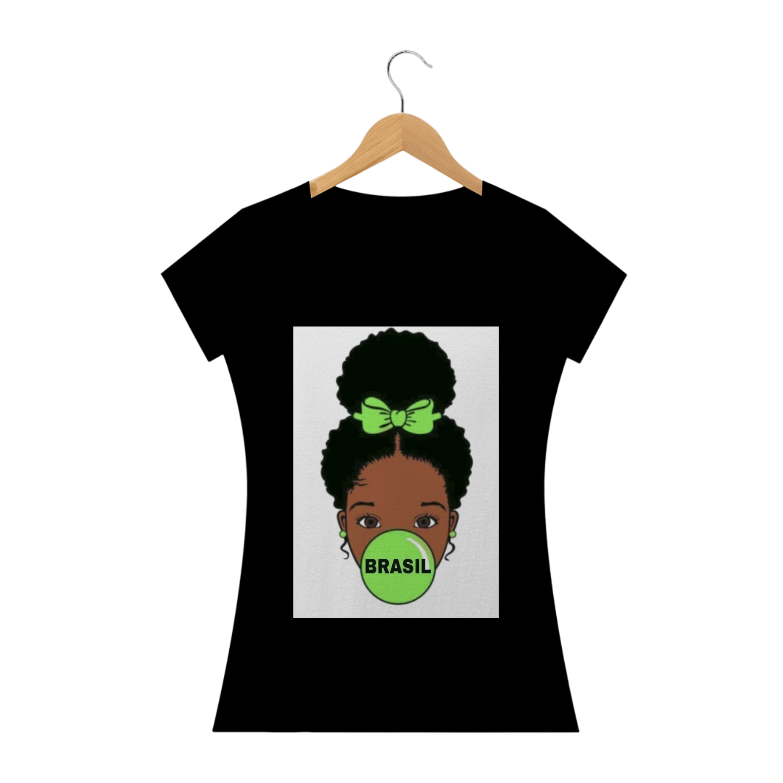 Baby long feminina Brasil chiclete