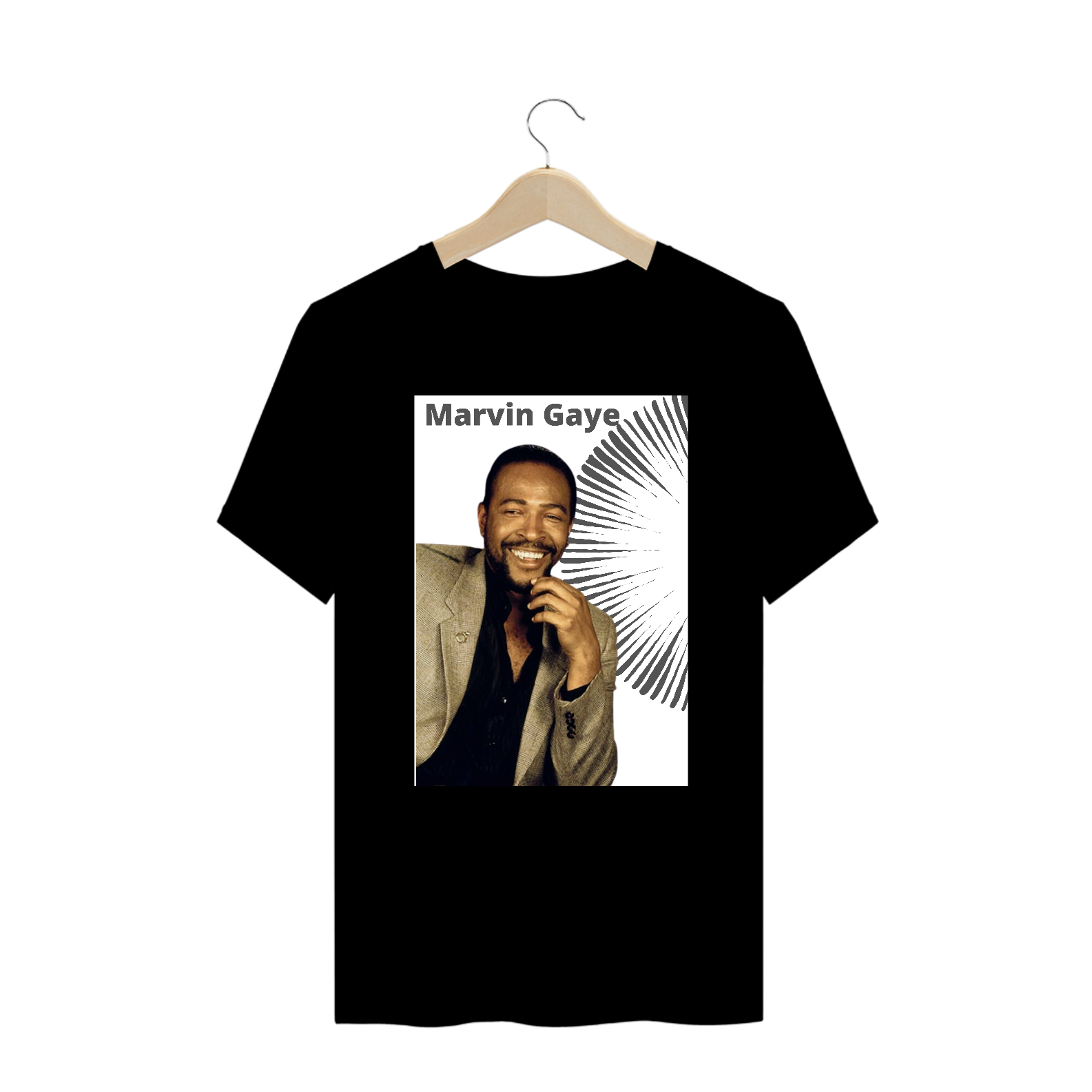 Camiseta Marvin Gaye Plus