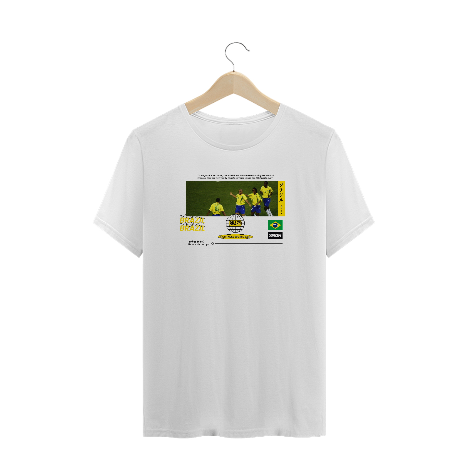 CAMISETA WORLD CUP 2022 BRASIL