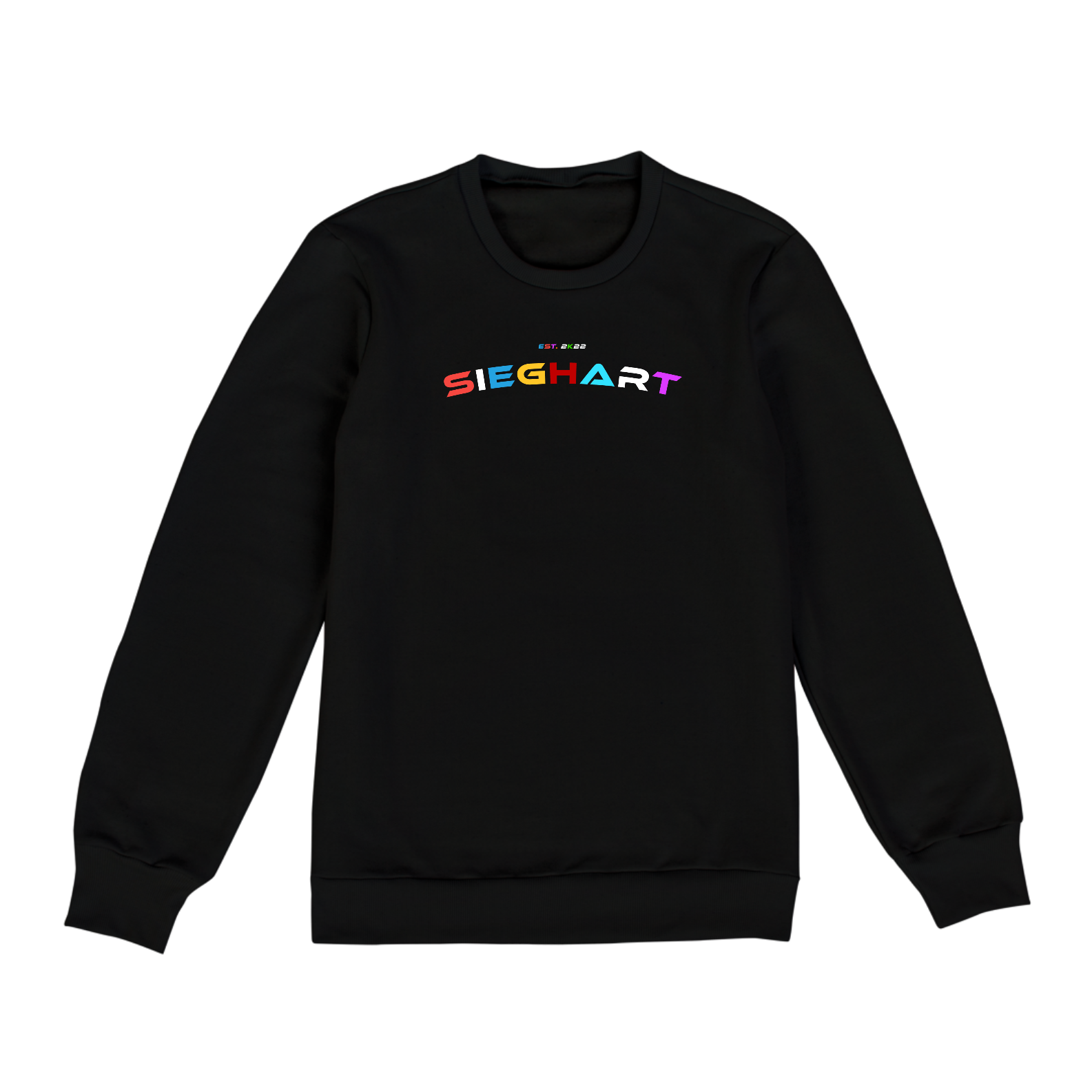 BLUSÃO SIEGHART RAINBOW LOGO BLACK