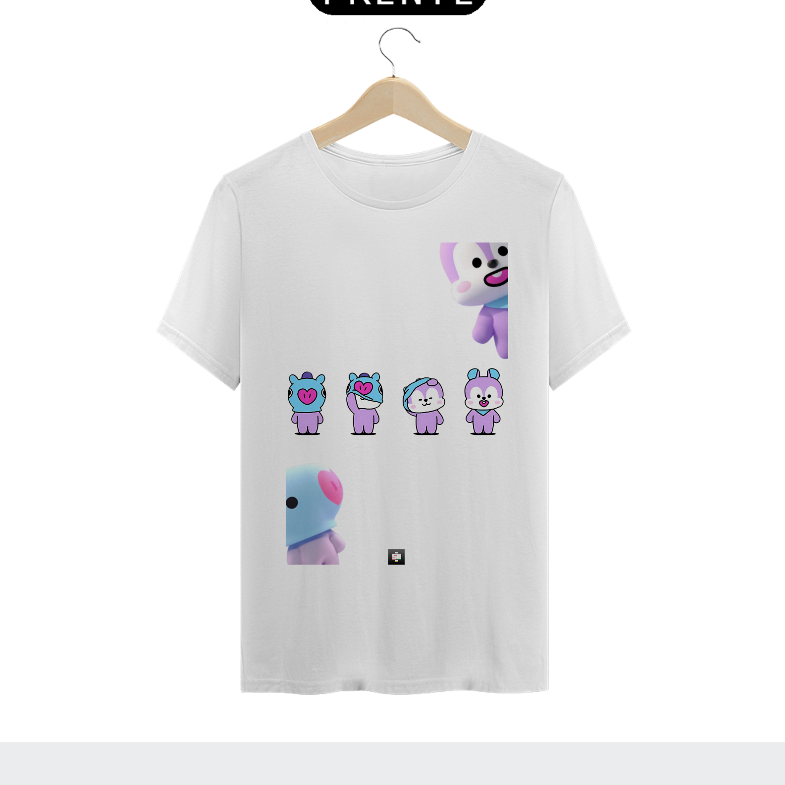CAMISETA QUALITY BT21 MANG