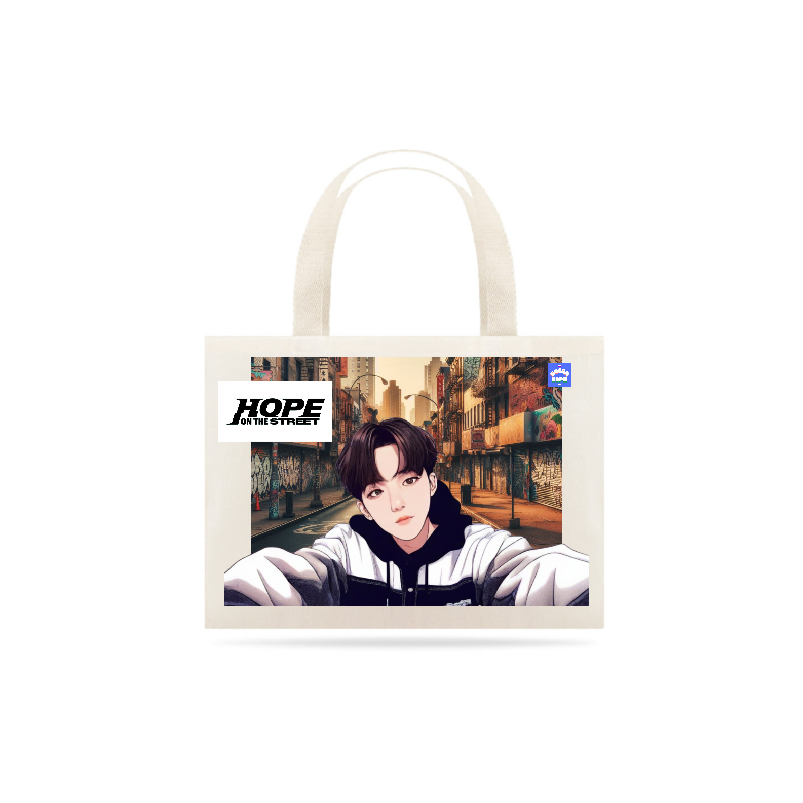 ECO BAG HOPE ON THE STREET MODELO 01