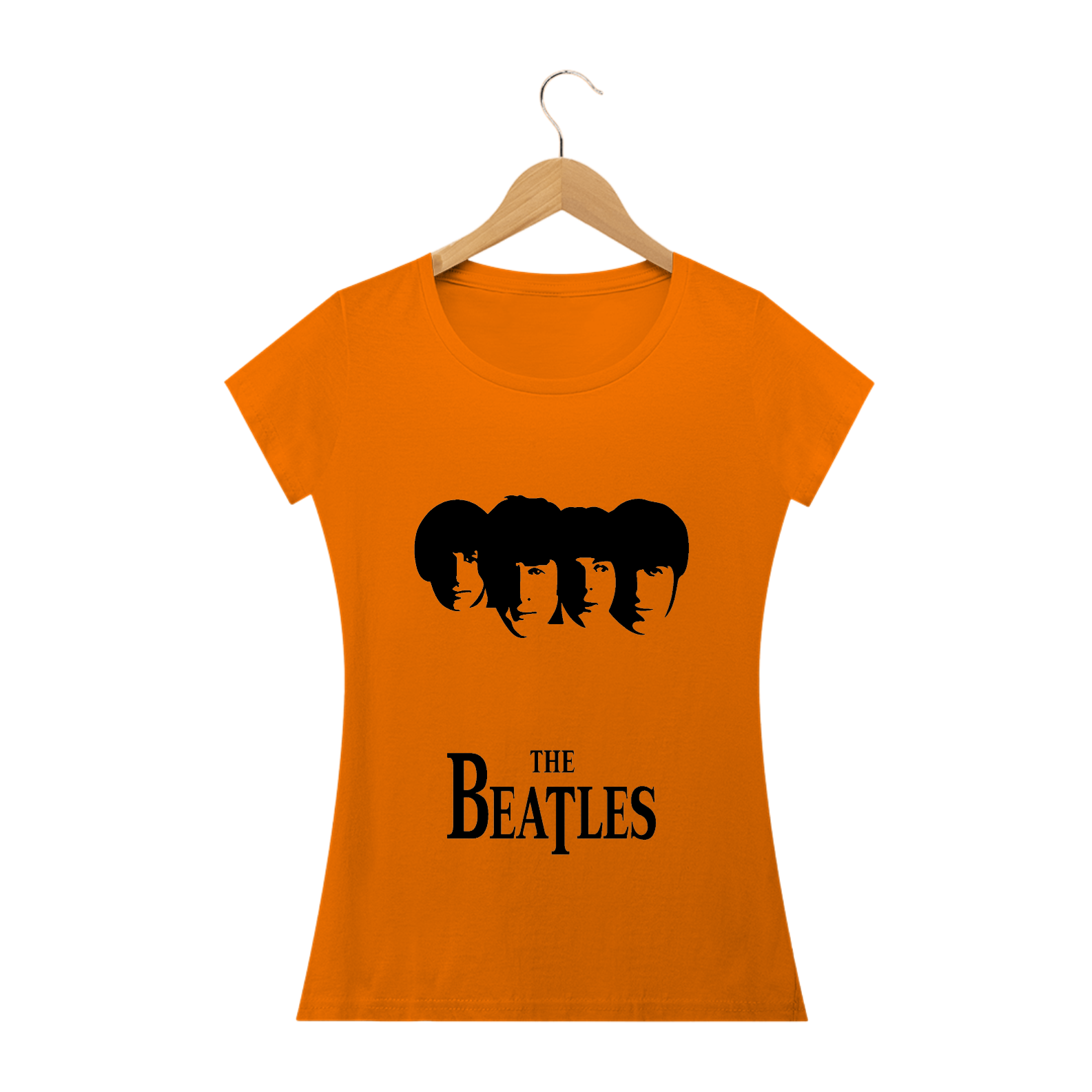 Camisa Feminina Baby Long Quality The Beatles