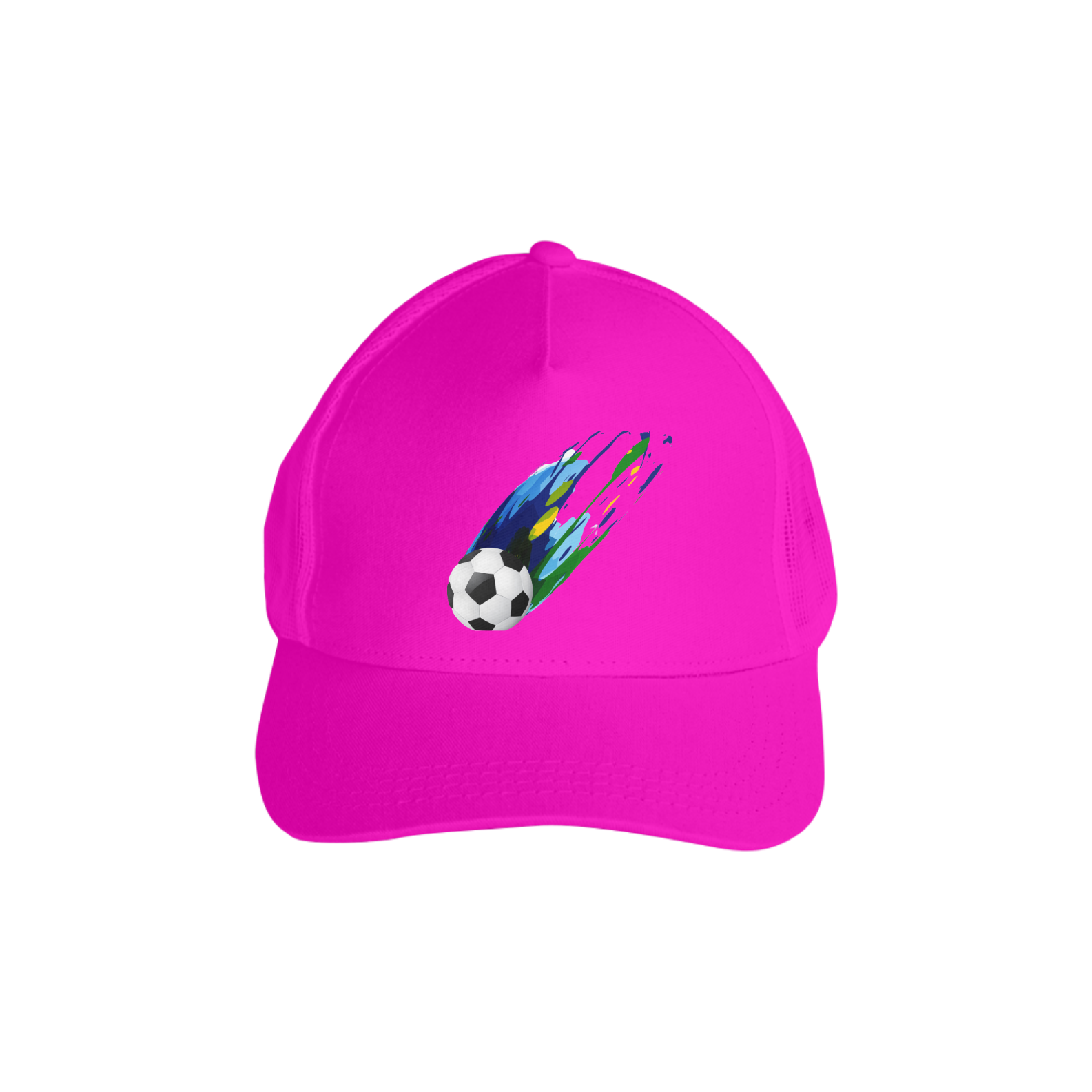 Boné Americano c/tela da Copa do Catar