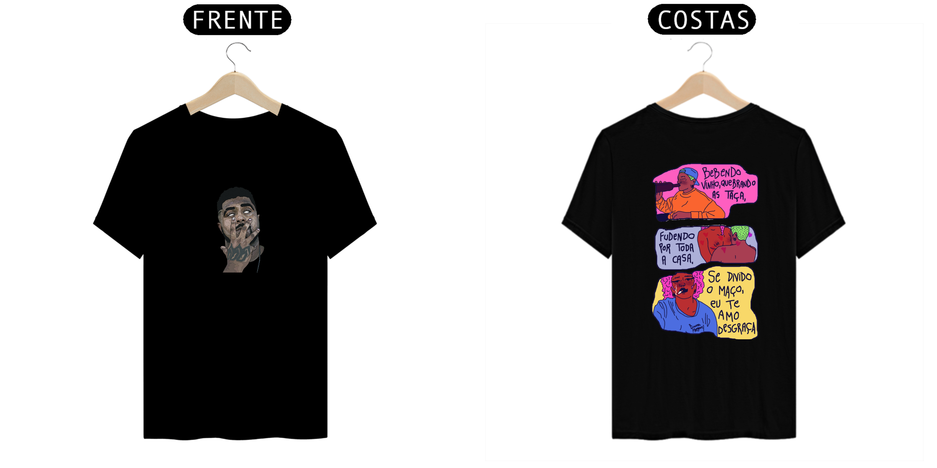 Camiseta Baco Exu do Blues