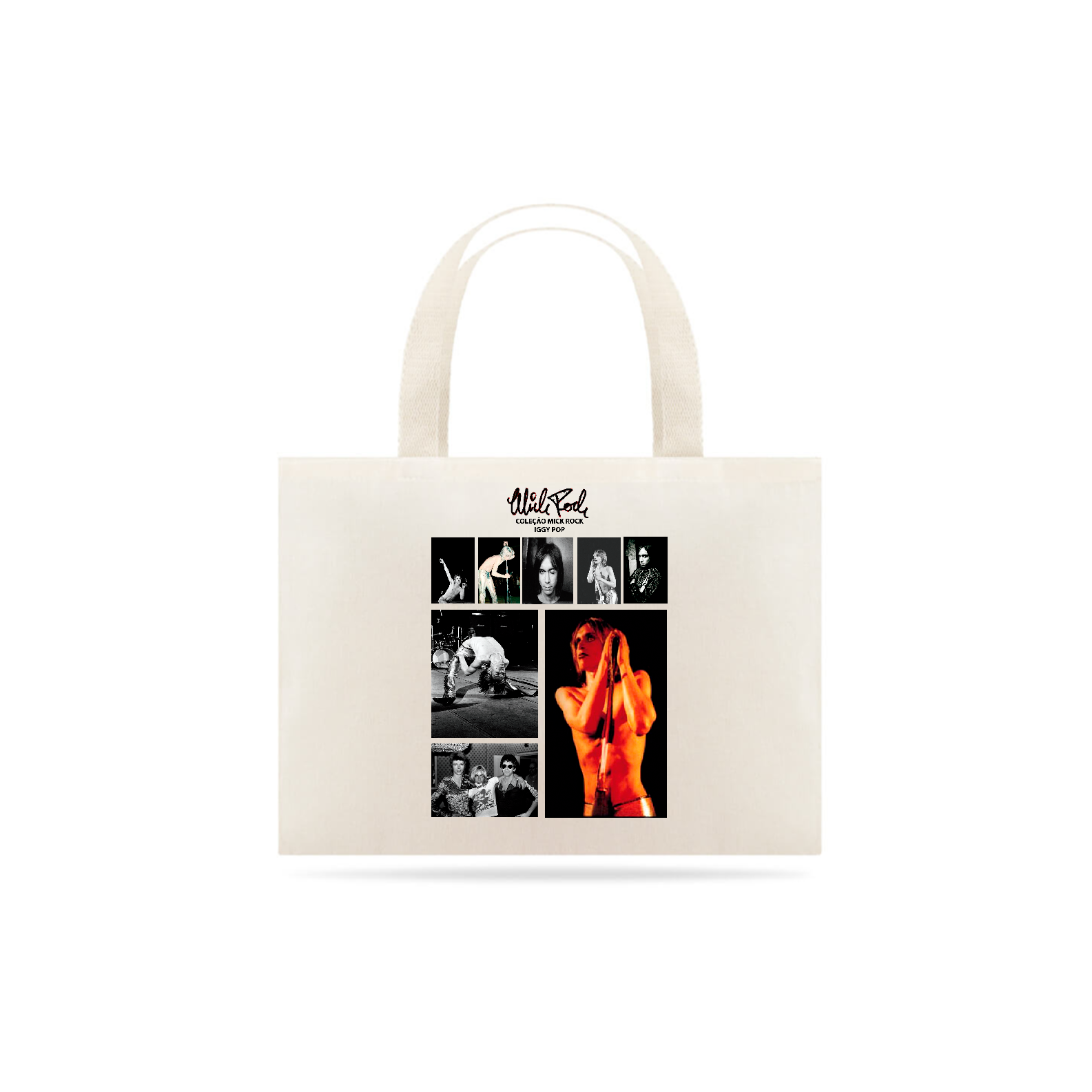 Nome do produto  Mick Rock - Iggy Pop - Ecobag