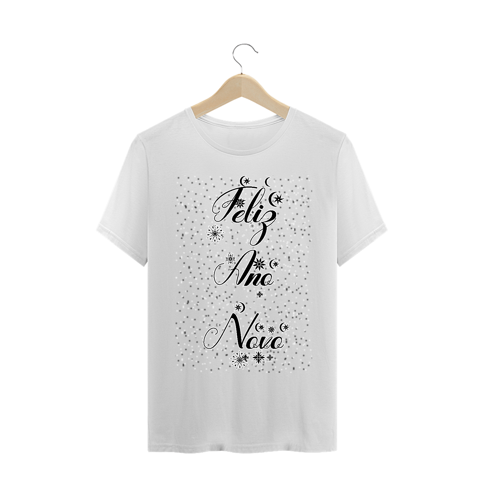Camiseta Frase Feliz Ano Novo