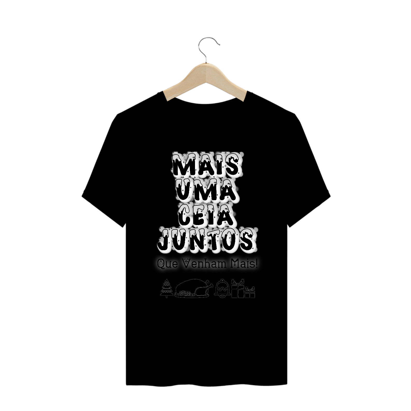 Camiseta Frase Mais uma Ceia Juntos