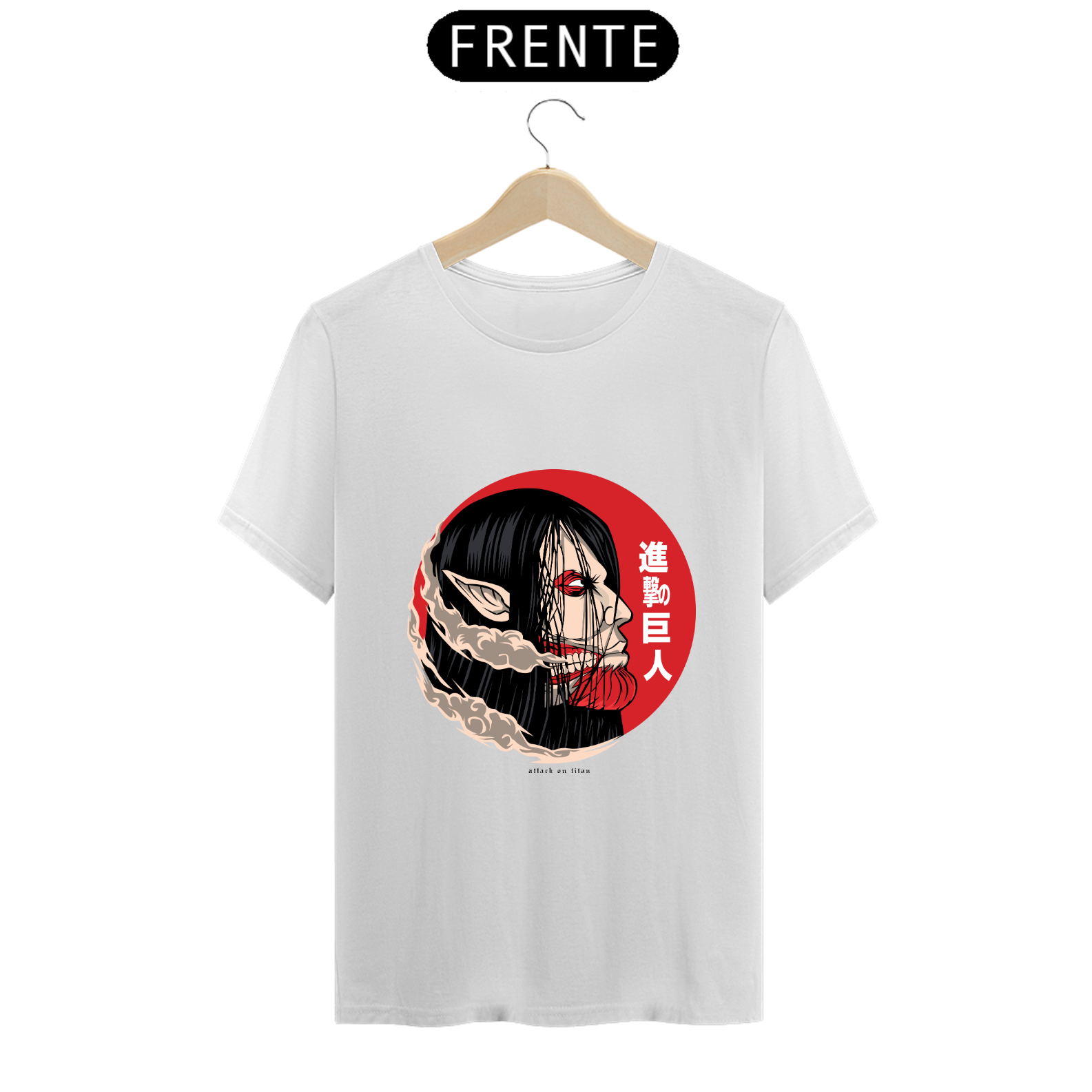 Camiseta - Titã de Ataque (Attack on Titan)