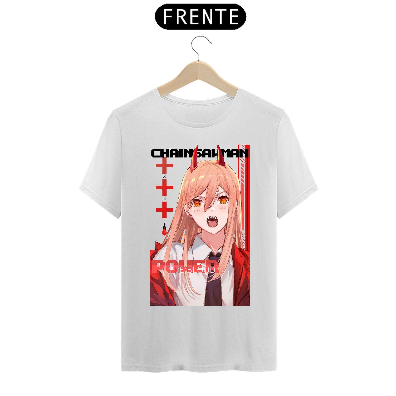 Camiseta - Power (Chainsaw Man)