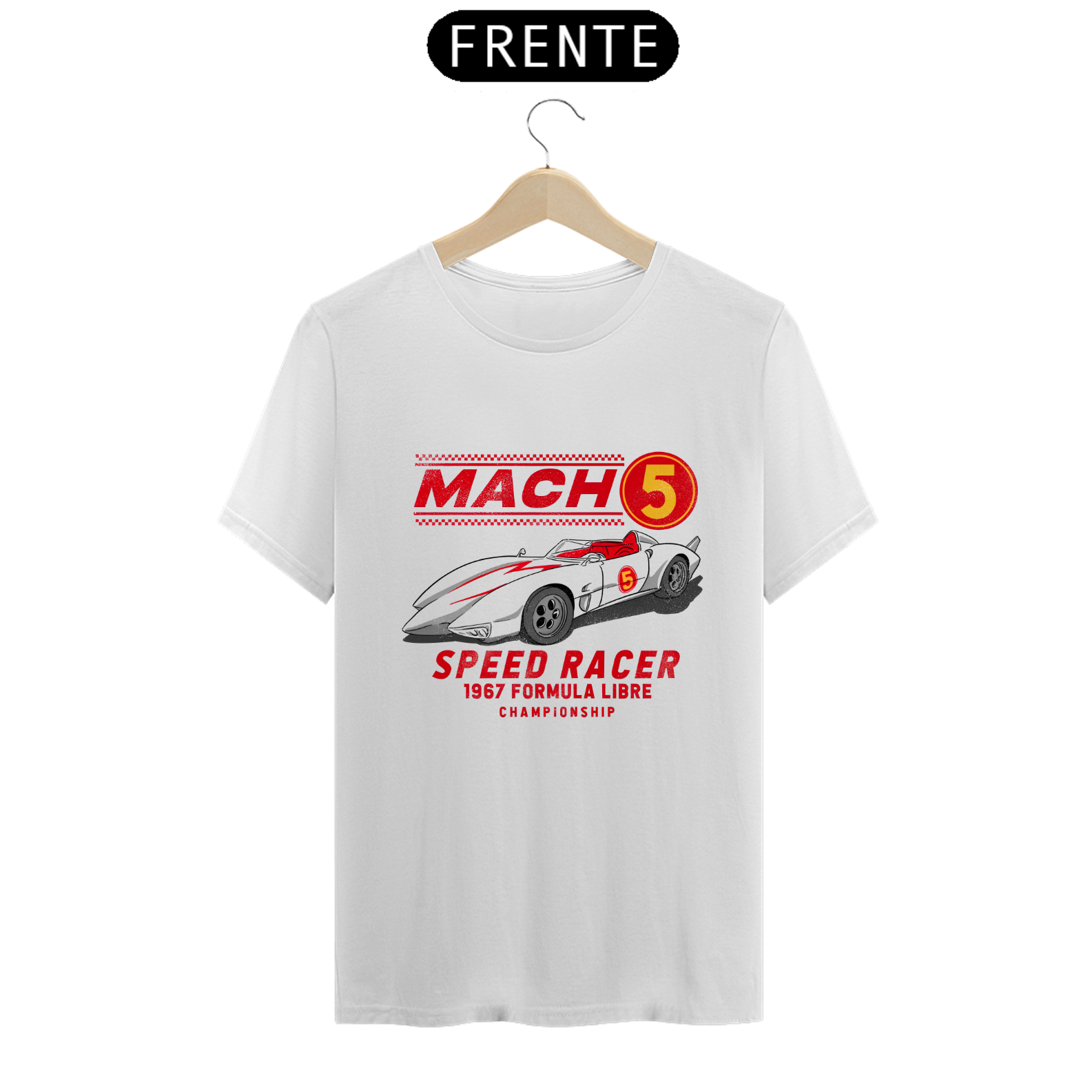 Camiseta - Mach 5 (Speed Racer)