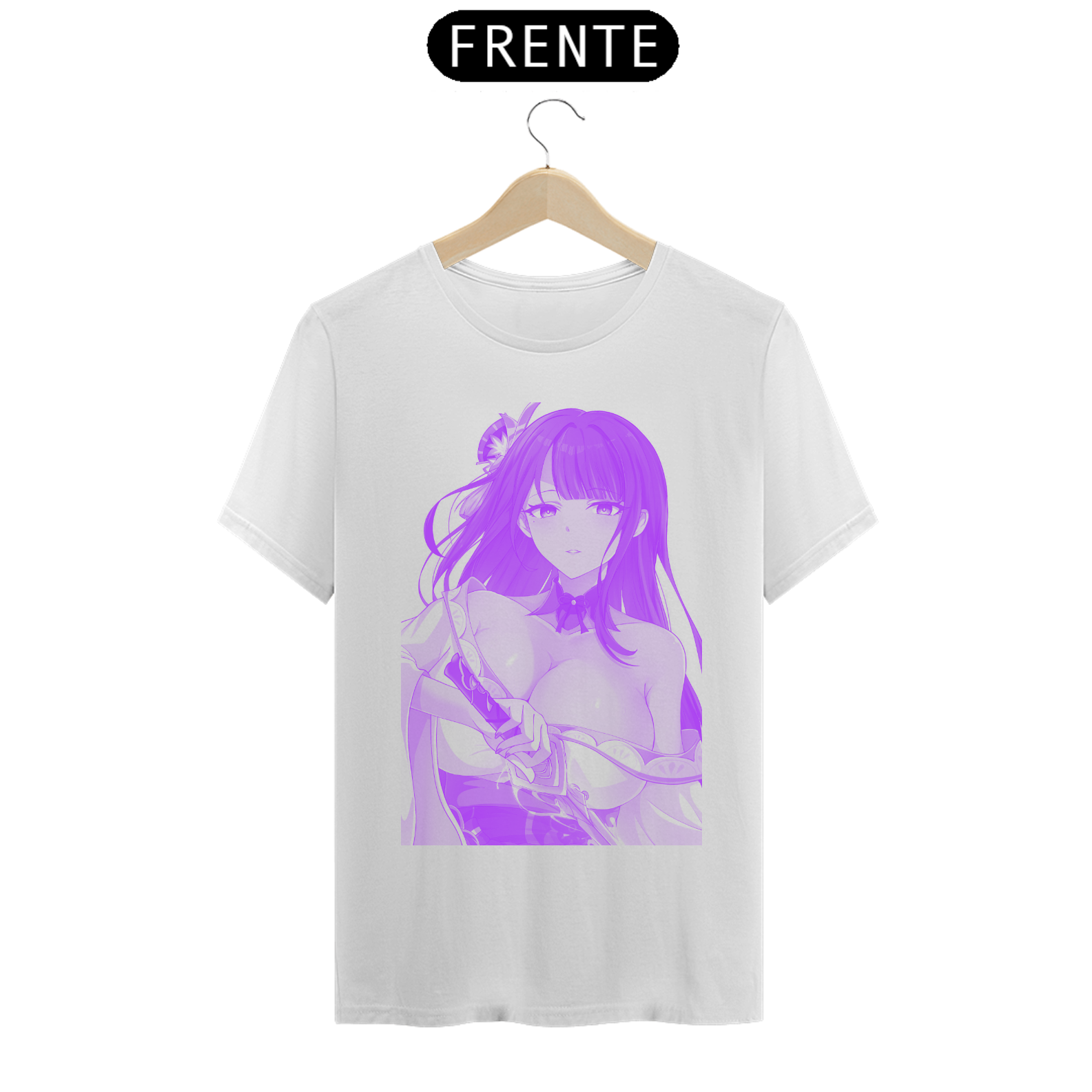 Camiseta - Raiden Shogun (Genshin Impact)