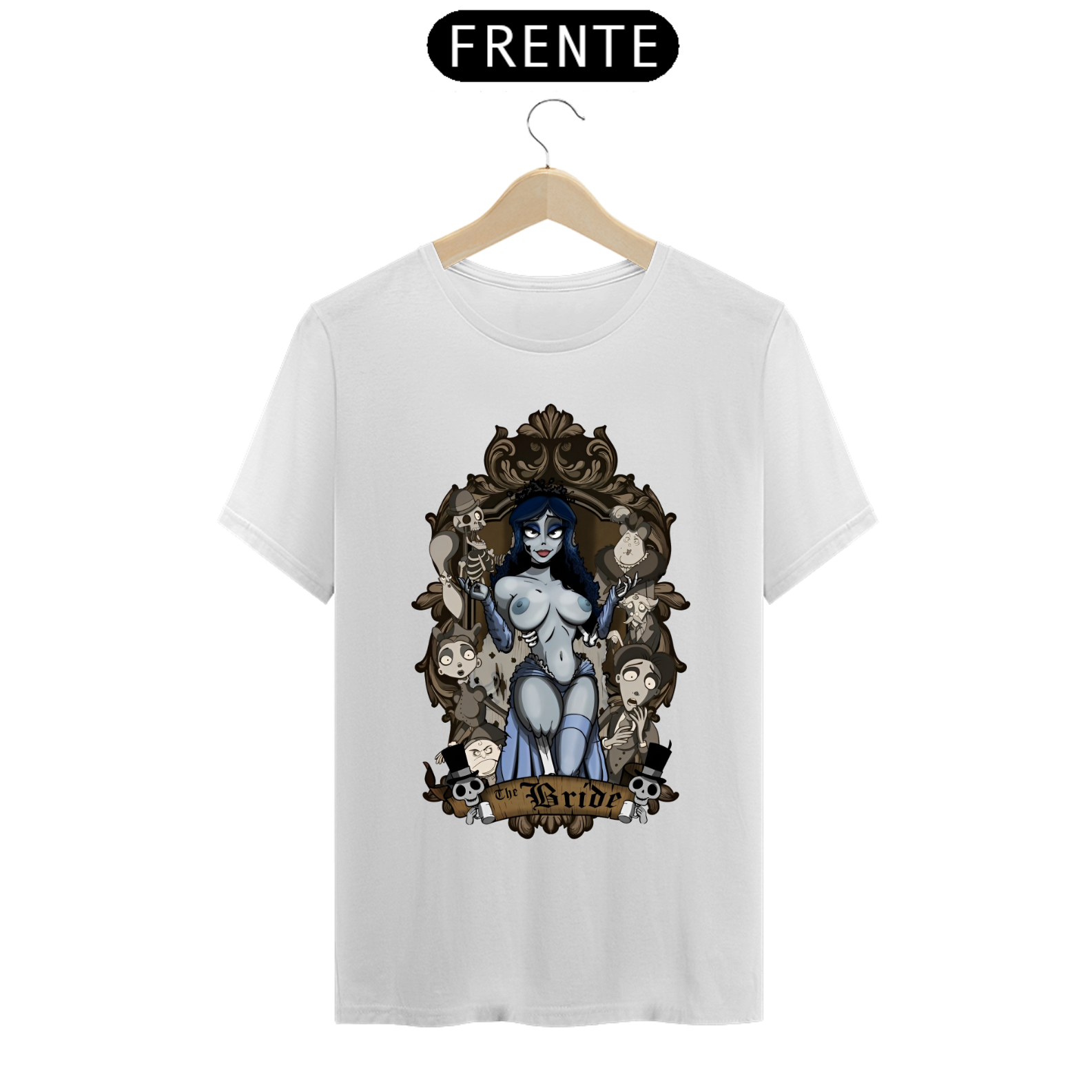 Camiseta - Corpse Bride Lady Death