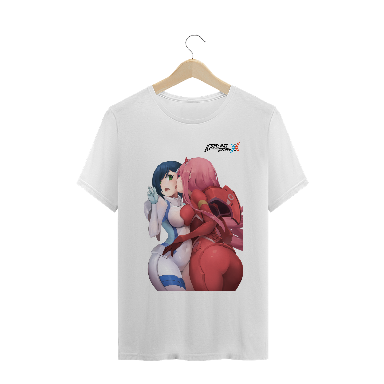 Camisa - Zero Two & Ichigo (Darling in the Franxx)