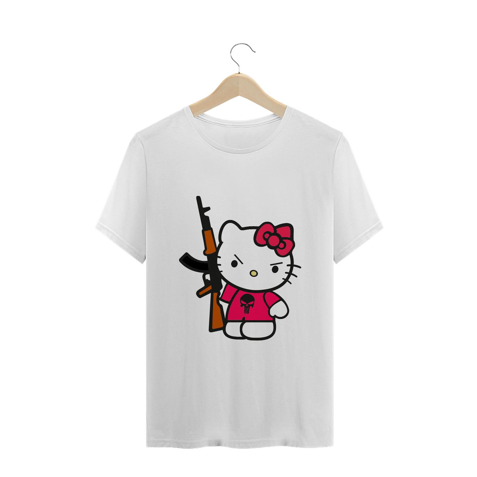 Camisa - Hello Kitty x Justiceiro