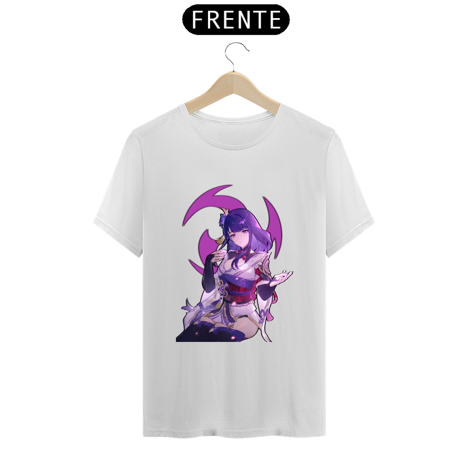 Camiseta - Raiden Shogun (Genshin Impact)